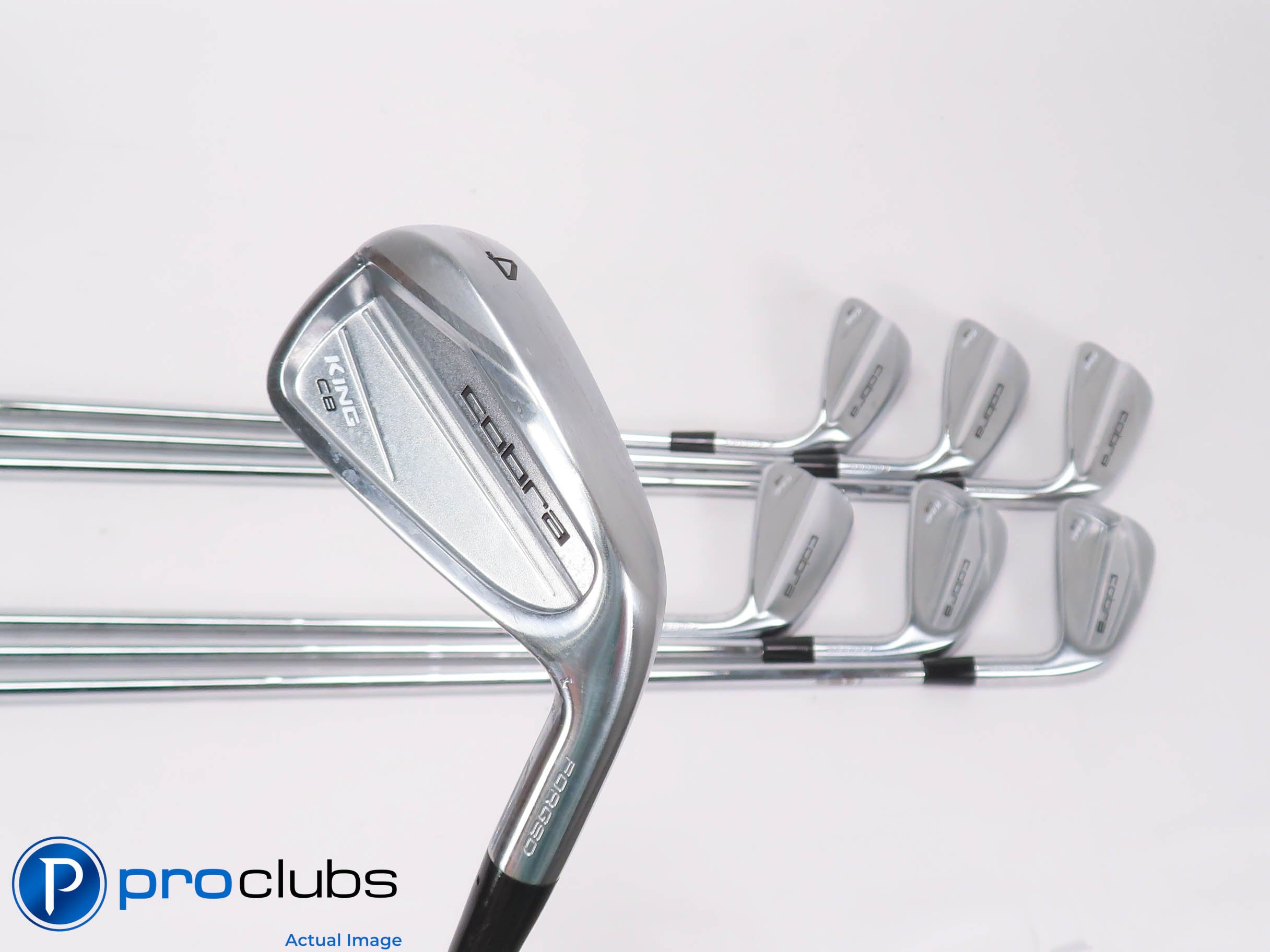 Nice Cobra '23 KING CB/MB 4-PW Combo IRON SET - KBS 120 Stiff Flex Steel 476539