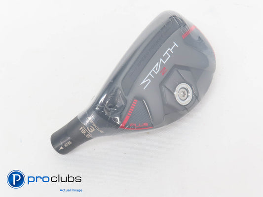 New! Left Handed TaylorMade Stealth 2 Plus+ 19.5* 3 Hybrid - Head Only - 386707