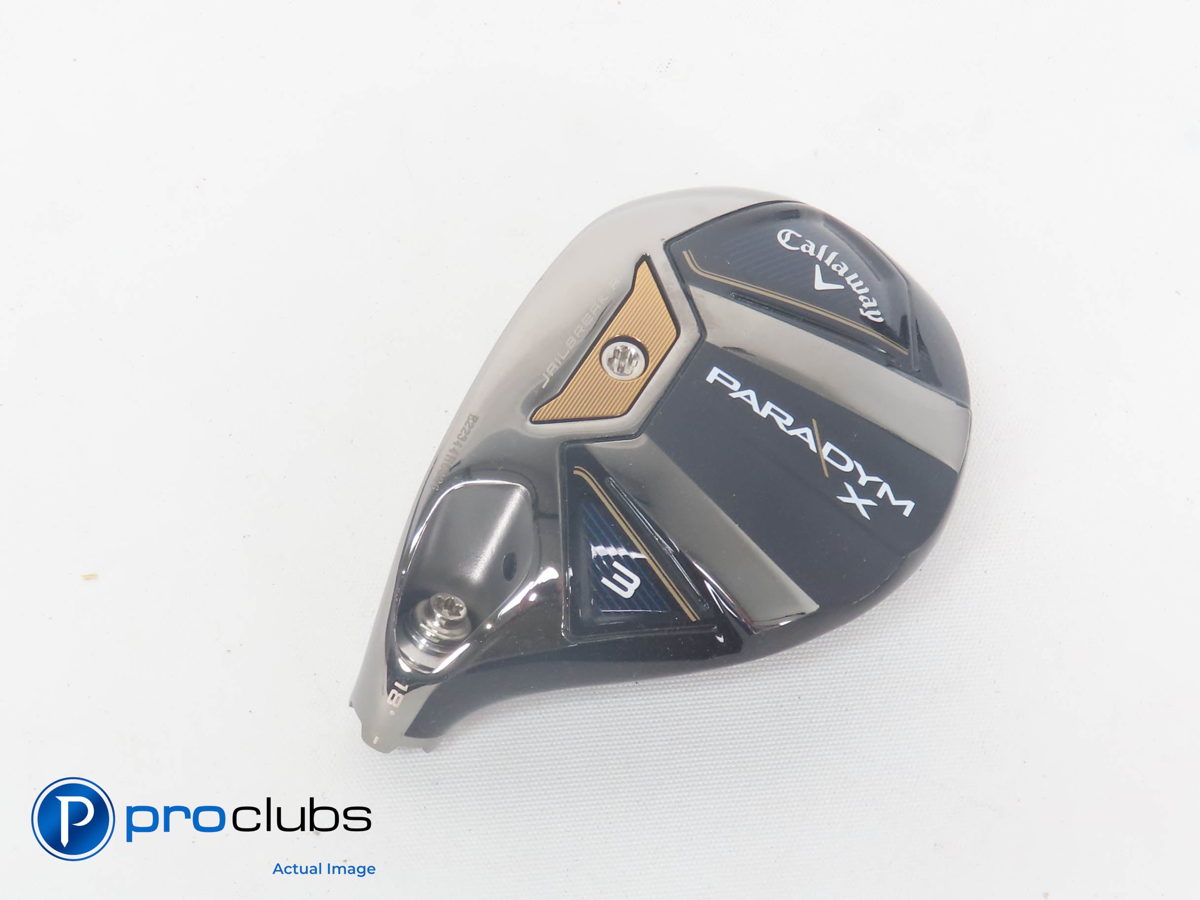 Left Handed Callaway Paradym X 18* 3 Hybrid - Head Only - L/H - 383791