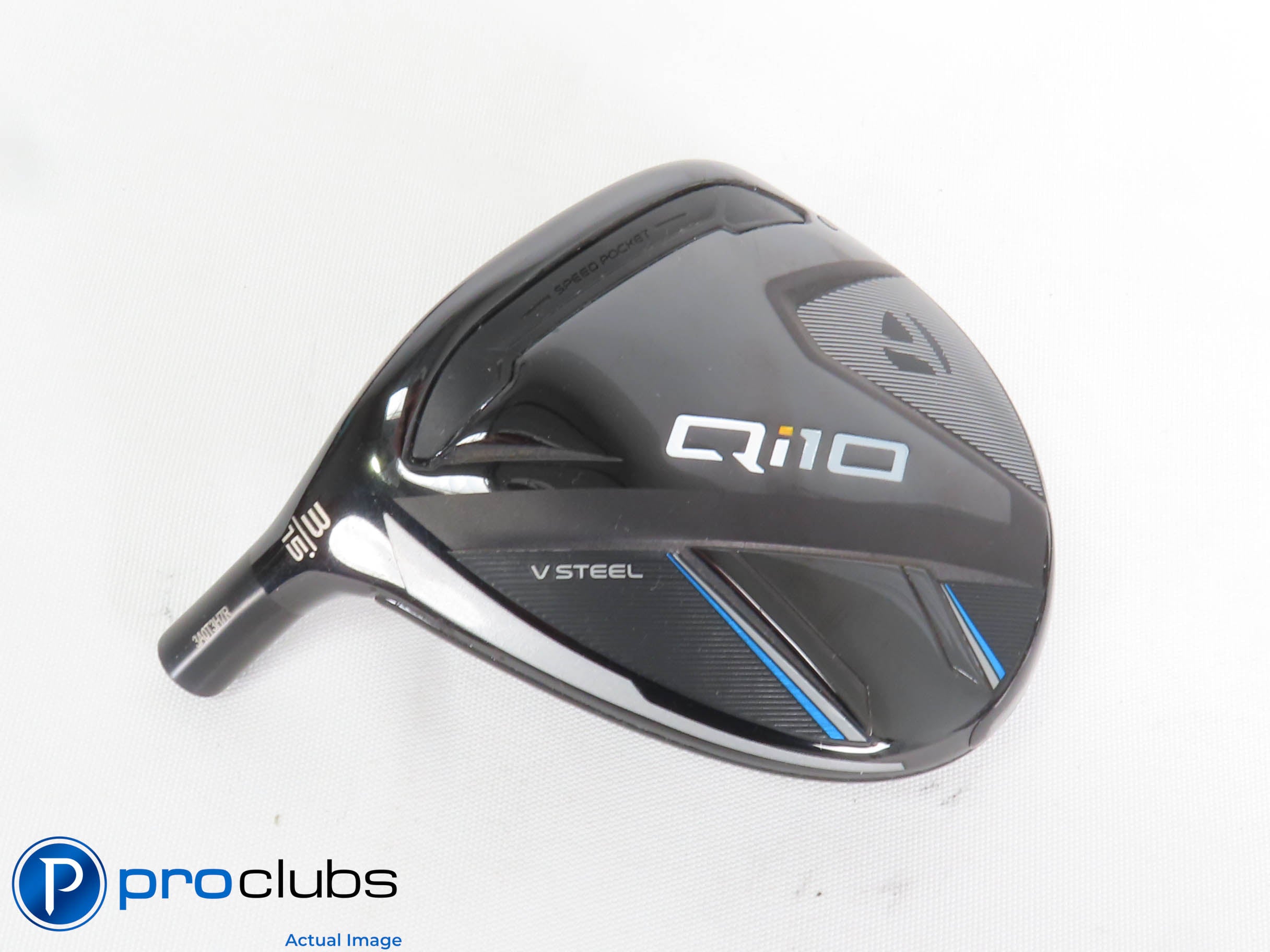 Left Handed TaylorMade Qi10 15* 3 Wood - Head Only - L/H - 434889