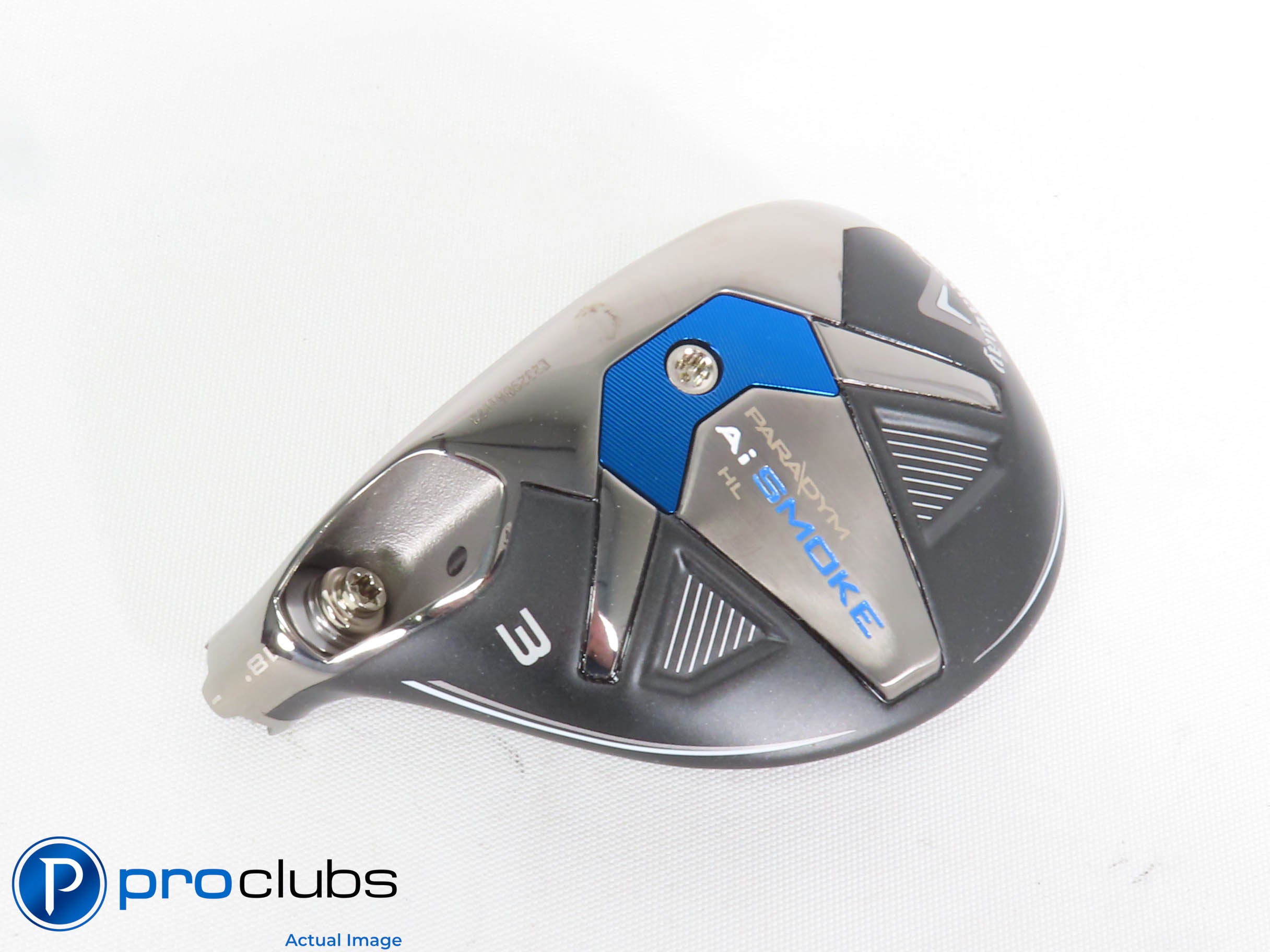 Left Handed Callaway PARADYM Ai Smoke HL 18* 3 Hybrid - Head Only - L/H - 434669