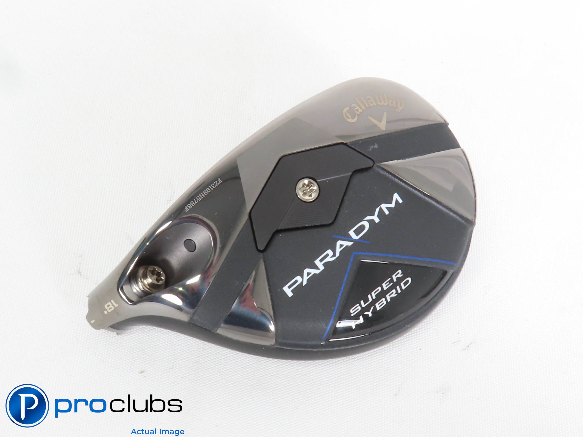 Left Hand Callaway PARADYM Super Hybrid 18* 3 Hybrid - Head Only - L/H - 434659