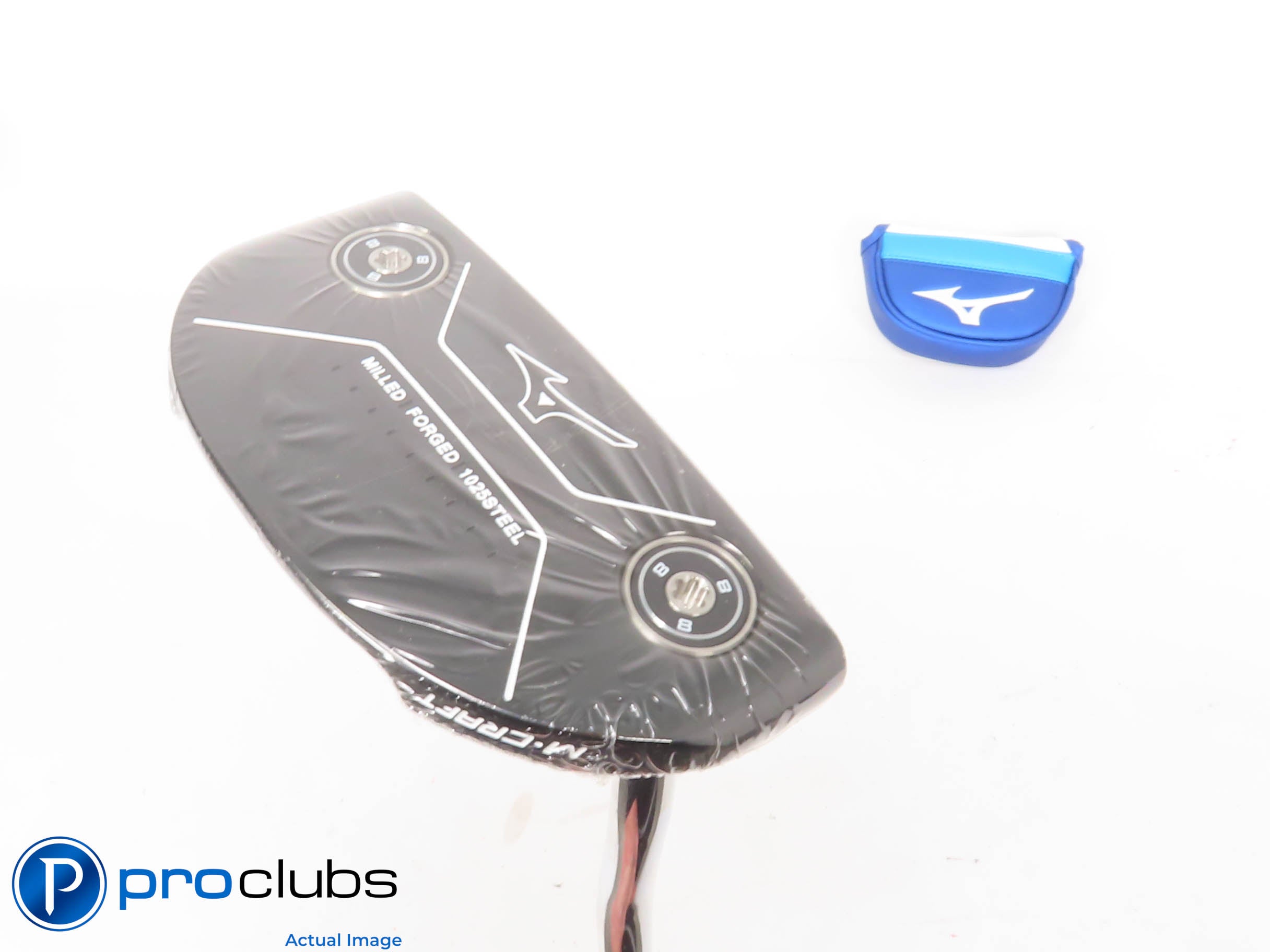 New! Mizuno M-CRAFT III Milled Black Ion 35" Putter w/Cover - 435001