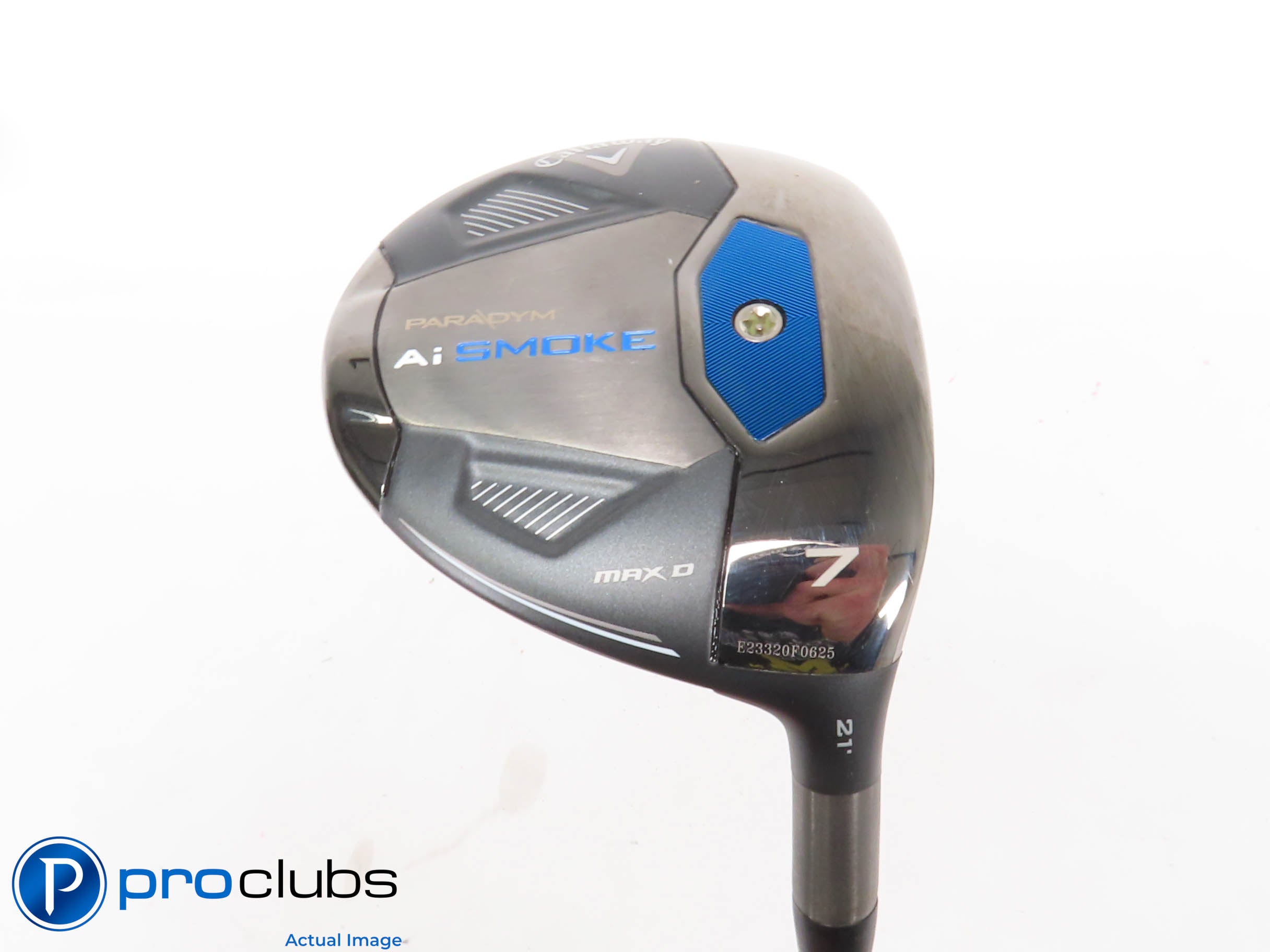 Ladies Callaway PARADYM Ai Smoke MAX D 21* 7 Wood - Accra Ladies Flex - 435538