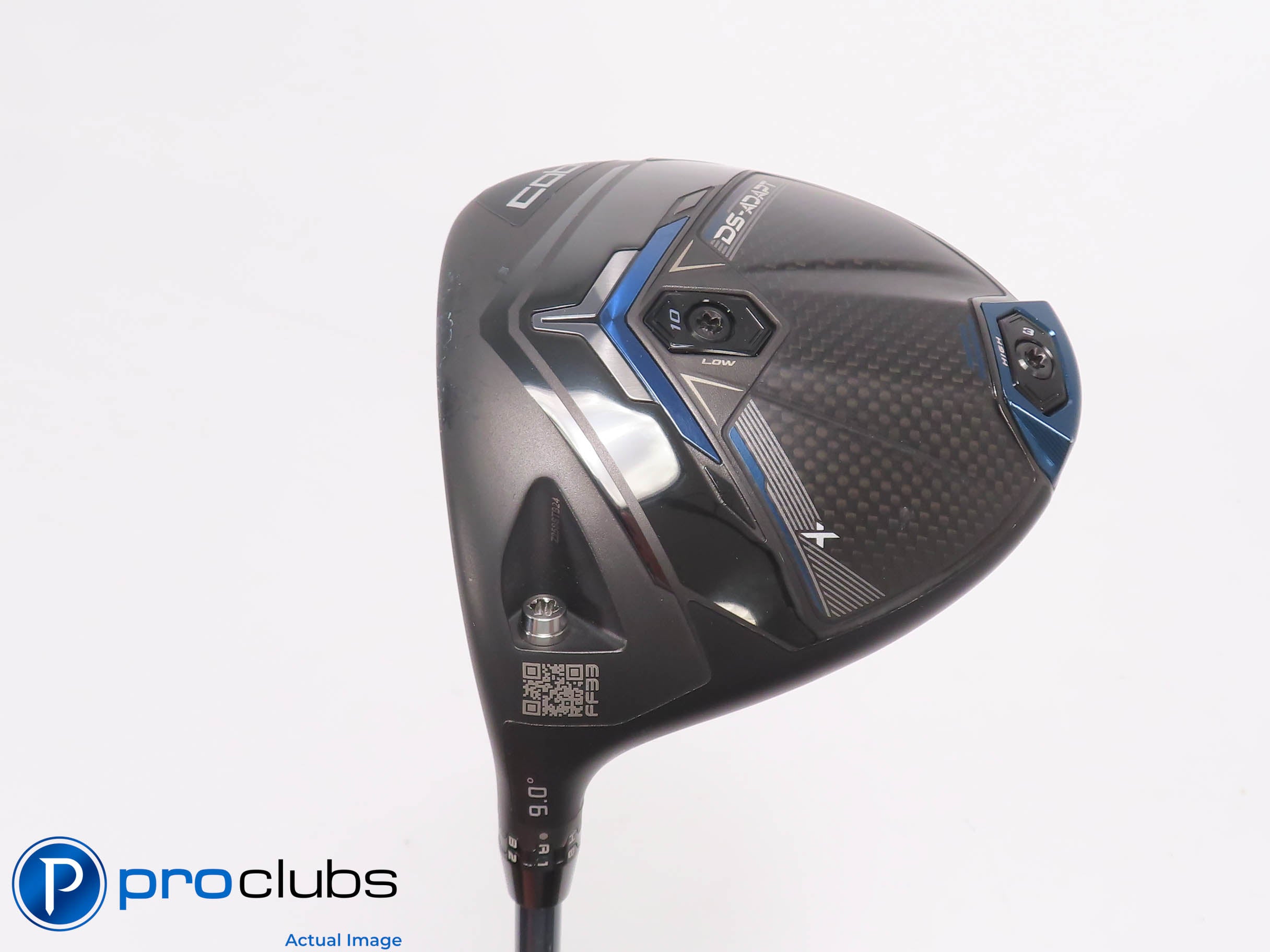 Left Handed Cobra DS-ADAPT X 9* Driver - Denali Blue 60g 6.0 Stiff - 476108