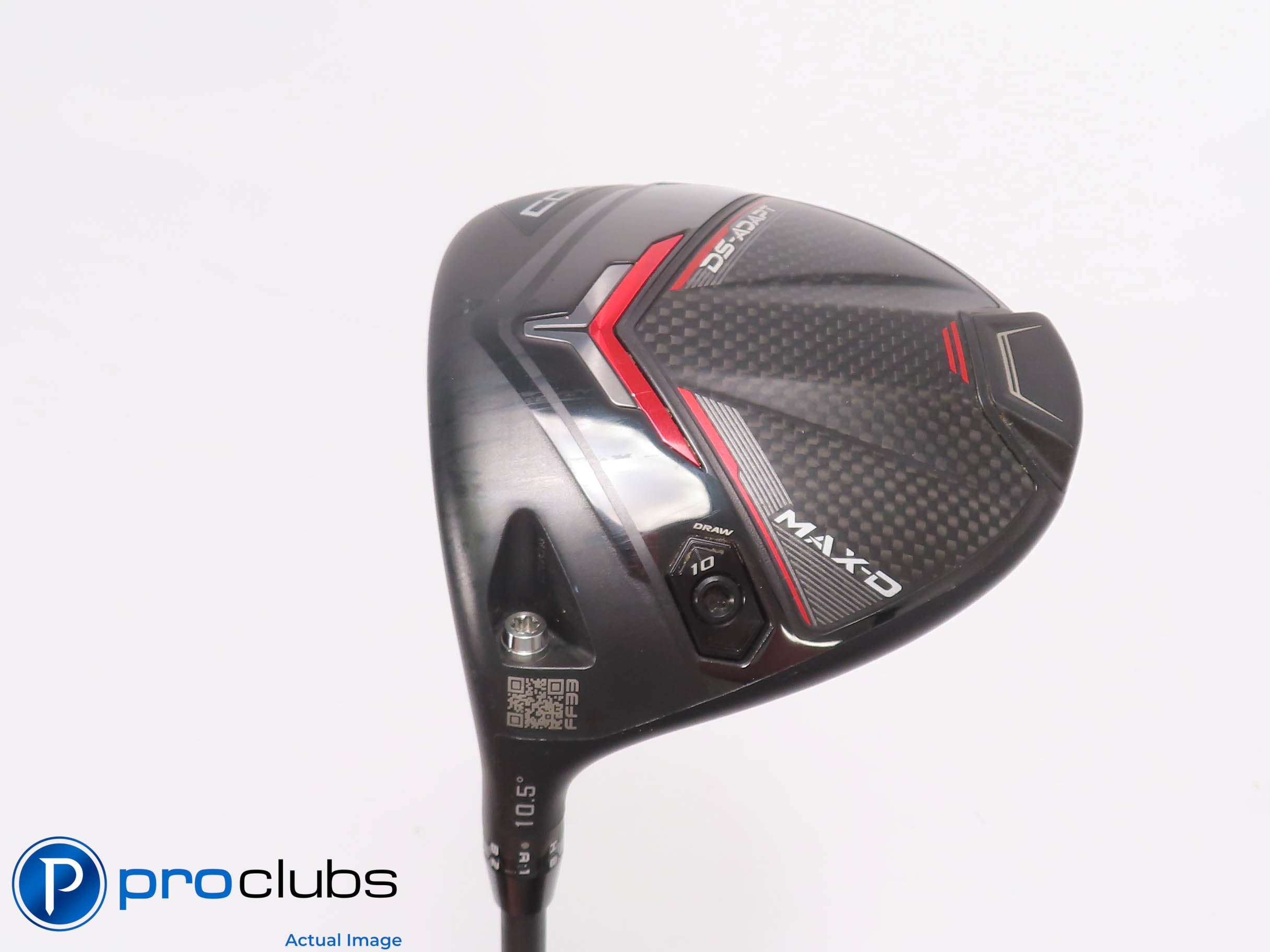 Left Handed Cobra DS-ADAPT MAX-D 10.5* Driver - Vanquish 4-R Regular - 476100