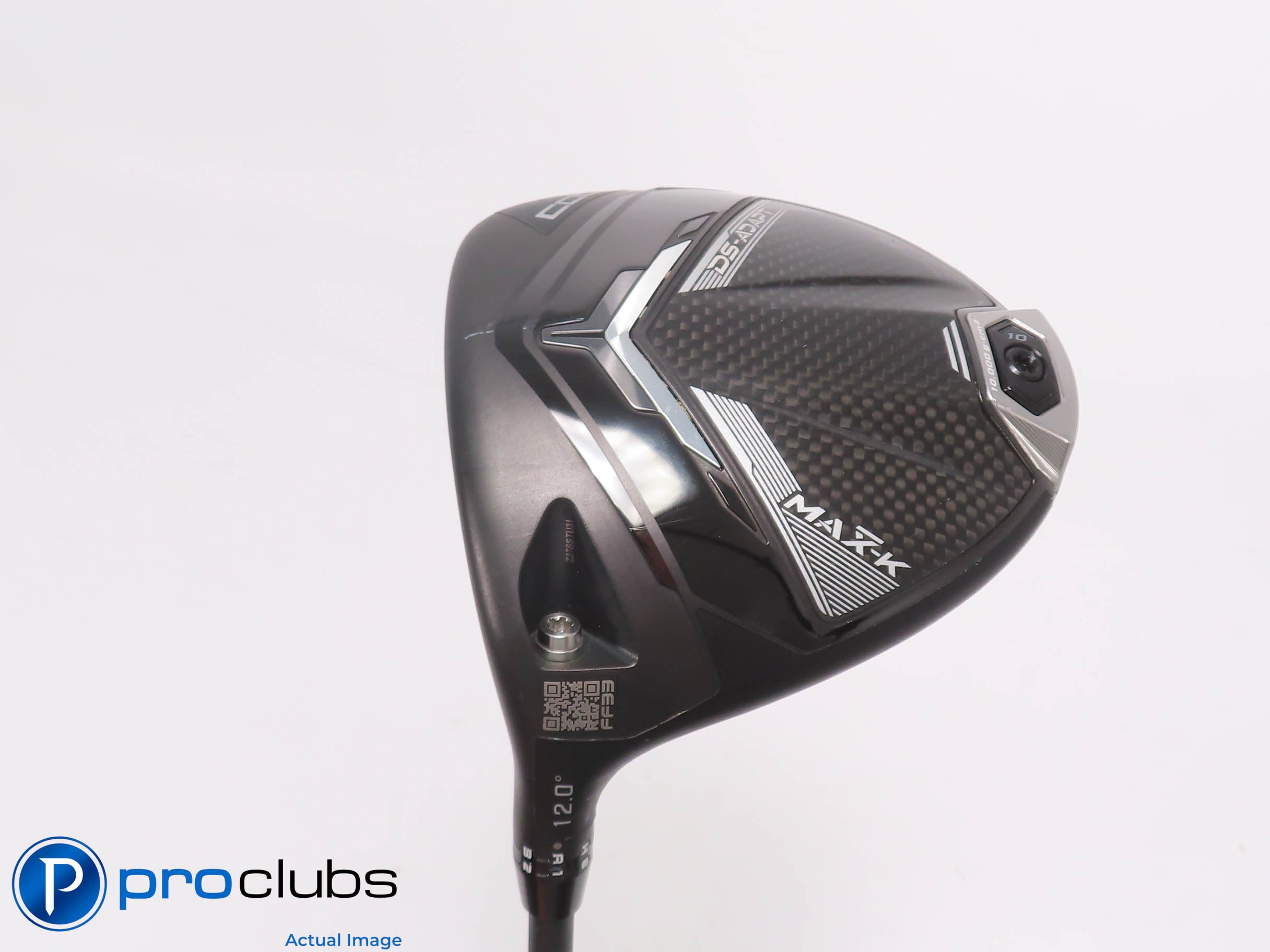 Left Handed Cobra DS-ADAPT MAX-K 12* Driver - Vanquish 4-R2 Senior Flex - 476102