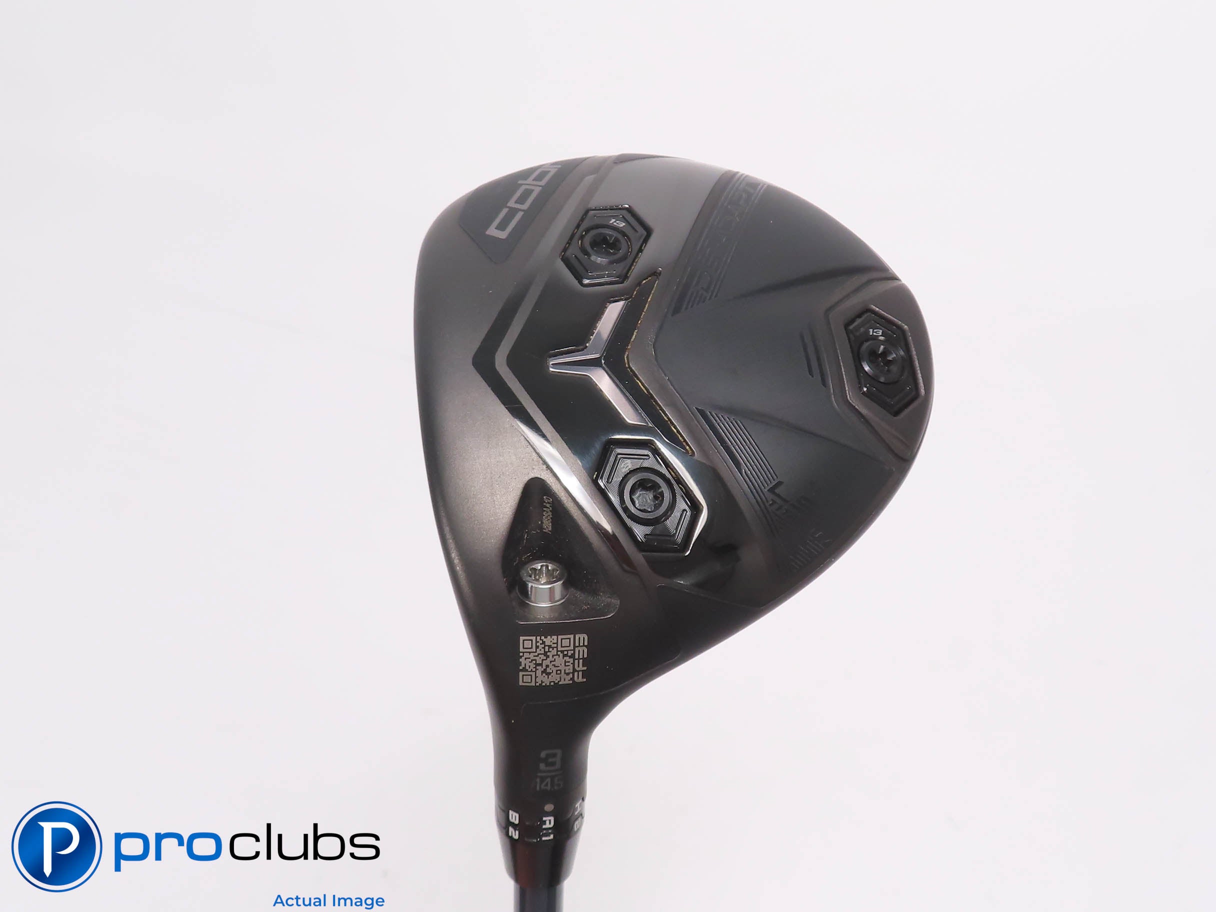 Left Handed Cobra DS-Adapt LS Titanium 14.5* 3 Wood - Denali Blue X-Flex #476437