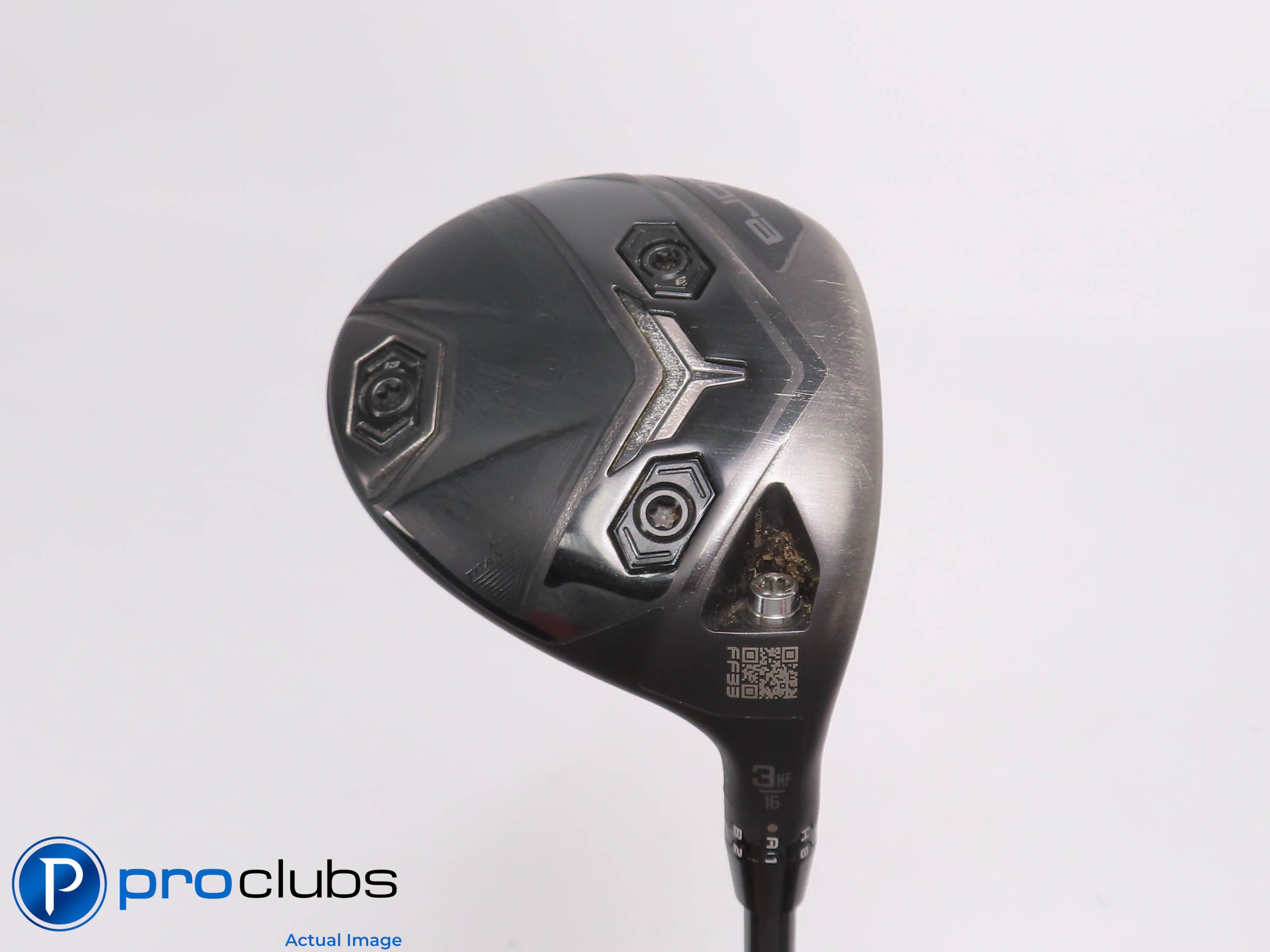 Cobra DS-Adapt LS Titanium 16* HF 3 Wood - Denali Black 70g 6.5 X-Flex #476438