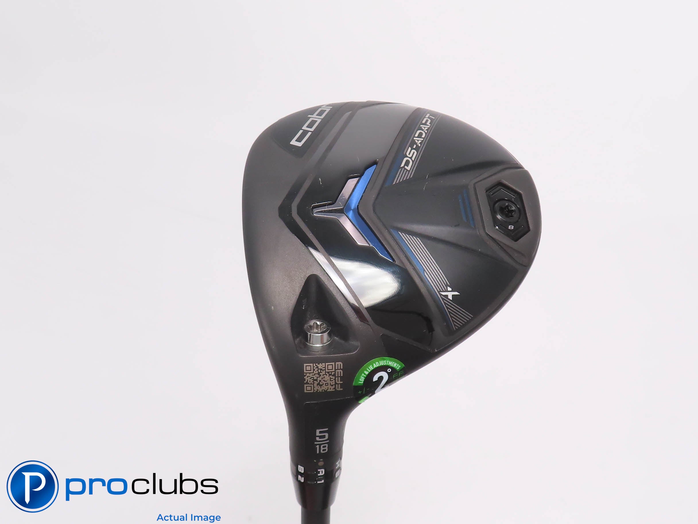 Left Handed Cobra DS-Adapt X 18* 5 Wood - Mitsubishi Vanquish4-R Regular #476416