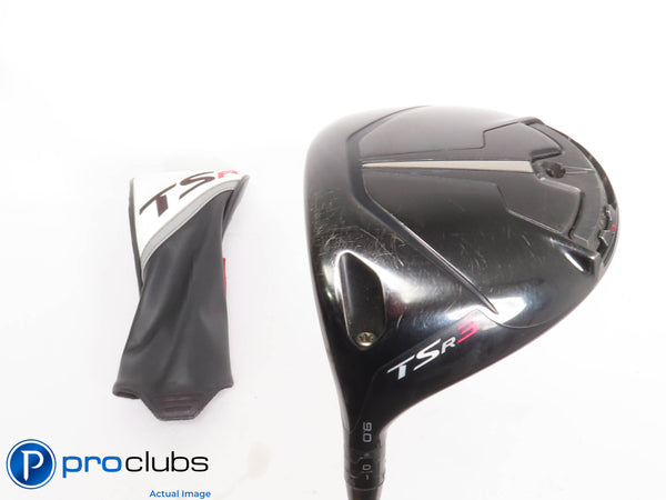 Left Handed Titleist TSr3 9* Driver w/HC - Mitsubishi Bassara Stiff -