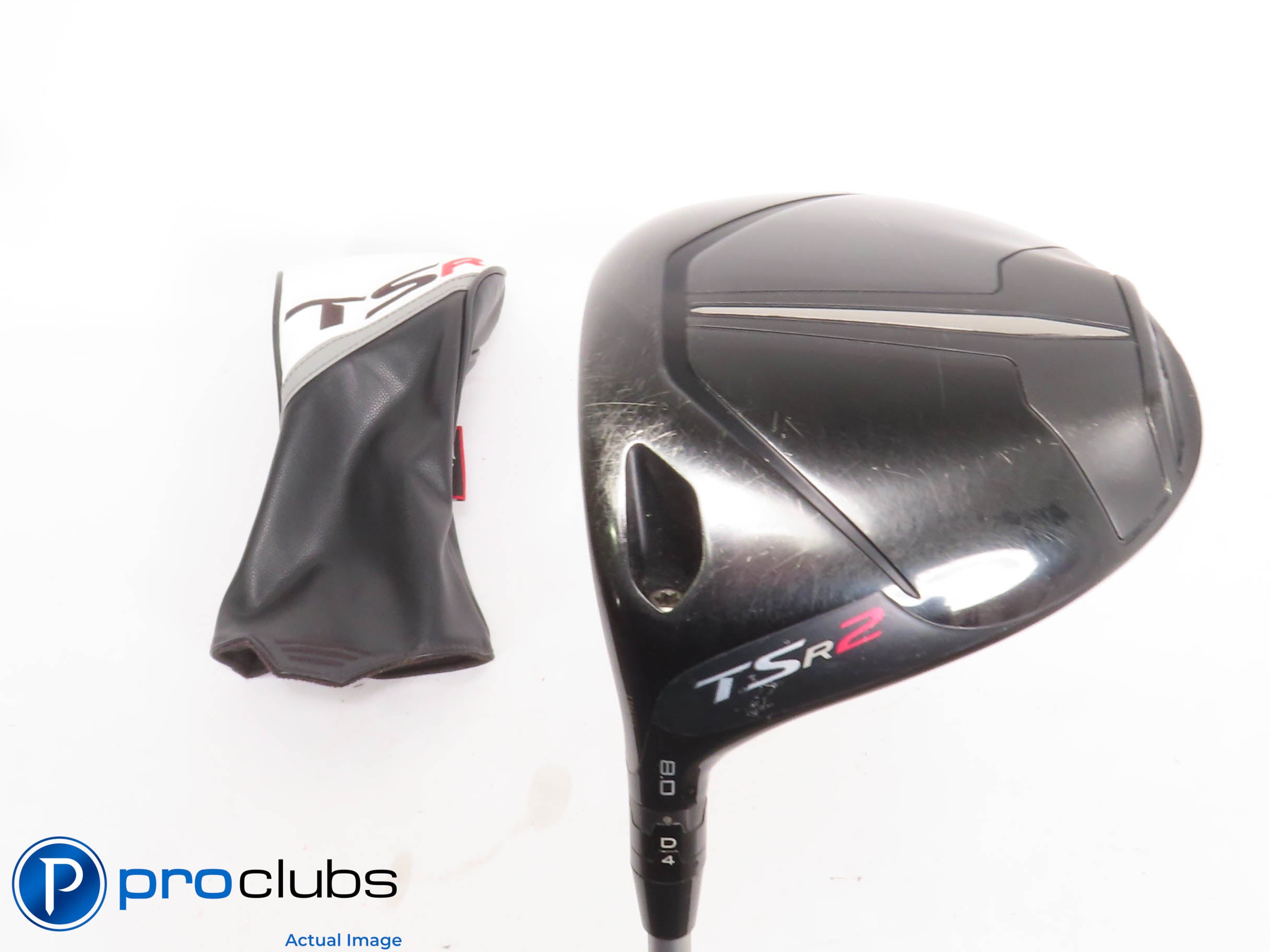 Left Handed Titleist TSR2 8* Driver w/HC - Mitsubishi MMT Regular Flex - 433725