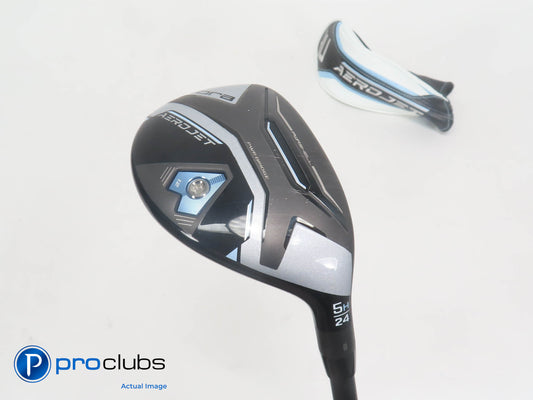 Nice Ladies Cobra AEROJET 24* 5 HYBRID w/Cover - KBS PGI 55 Ladies Flex 389227