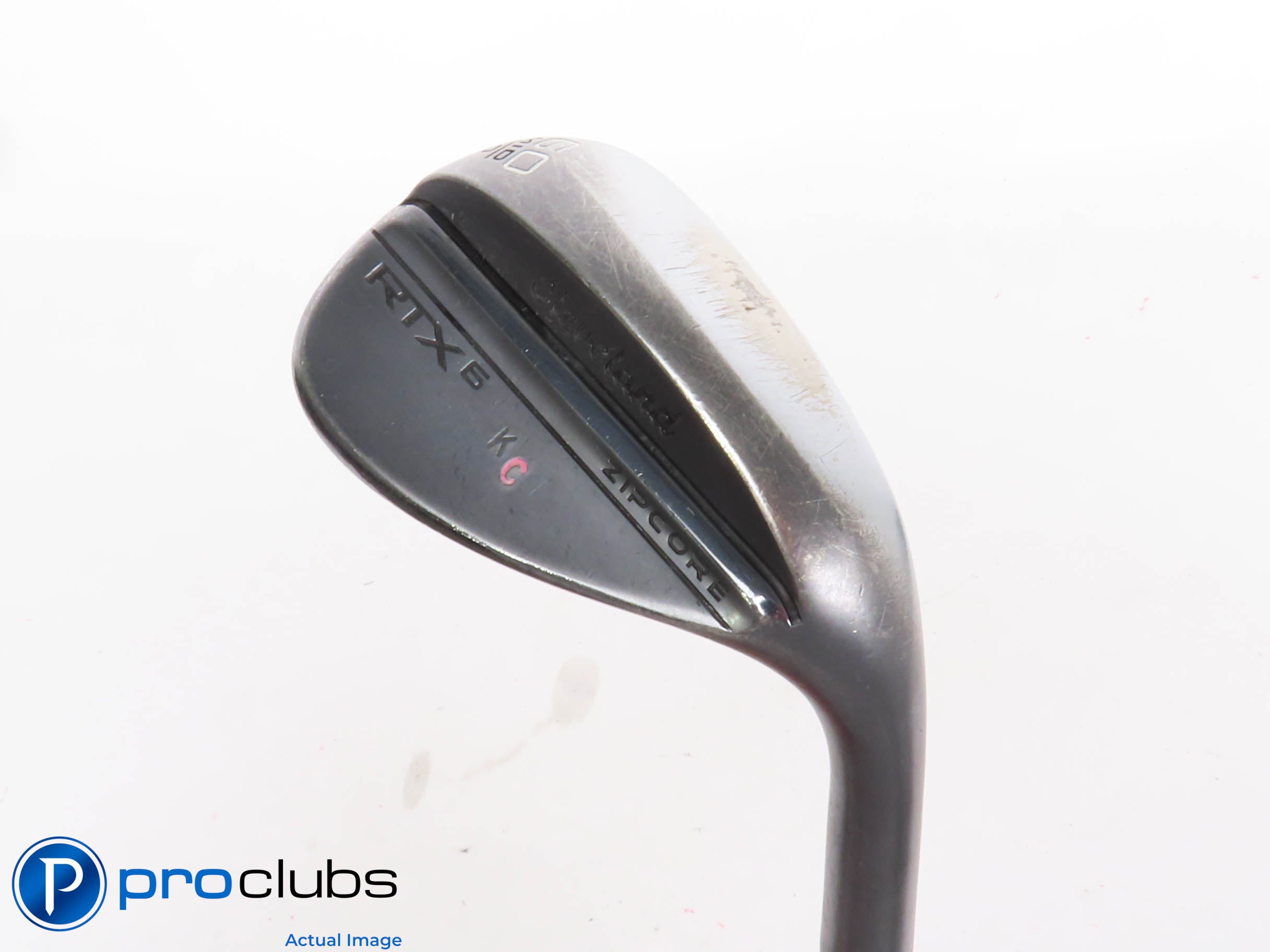 Cleveland RTX-6 Black 60*(10*) Wedge MID-Grind - DG Spinner Wedge Flex - 433849