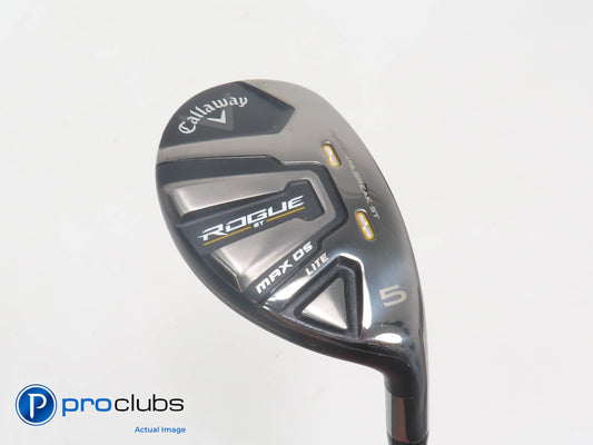 Nice Ladies Callaway Rogue ST MAX OS Lite 27* 5 HYBRID Cypher Ladies Flex 389616