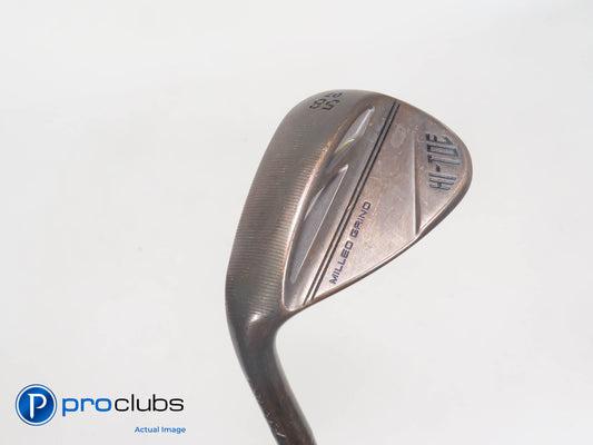 Left Handed TaylorMade Milled Grind HI-TOE 3 58*(7*) WEDGE KBS Wedge Flex 389935