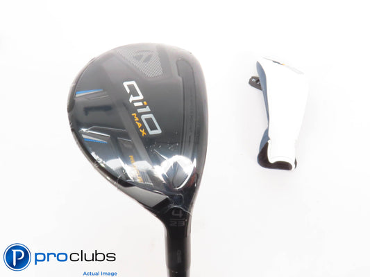 New! TaylorMade Qi10 MAX Rescue 23* 4 Hybrid w/HC - Tensei AV Blue Regular 432597