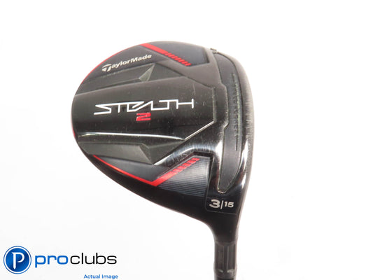 Tour Issue TaylorMade STEALTH 2 15* 3 WOOD - Ventus VeloCore 7 Stiff Flex 429259