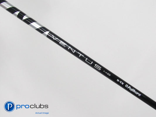 Fujikura VENTUS HB Black VeloCore 9 TX-Flex Hybrid Shaft w/ Titleist Tip #432508