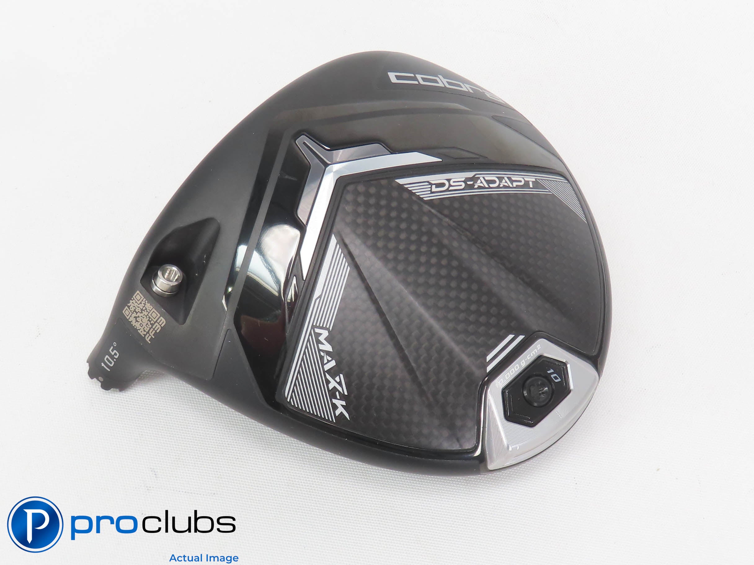 Nice Left Handed Cobra DS-ADAPT MAX-K 10.5* Driver HEAD ONLY 474184