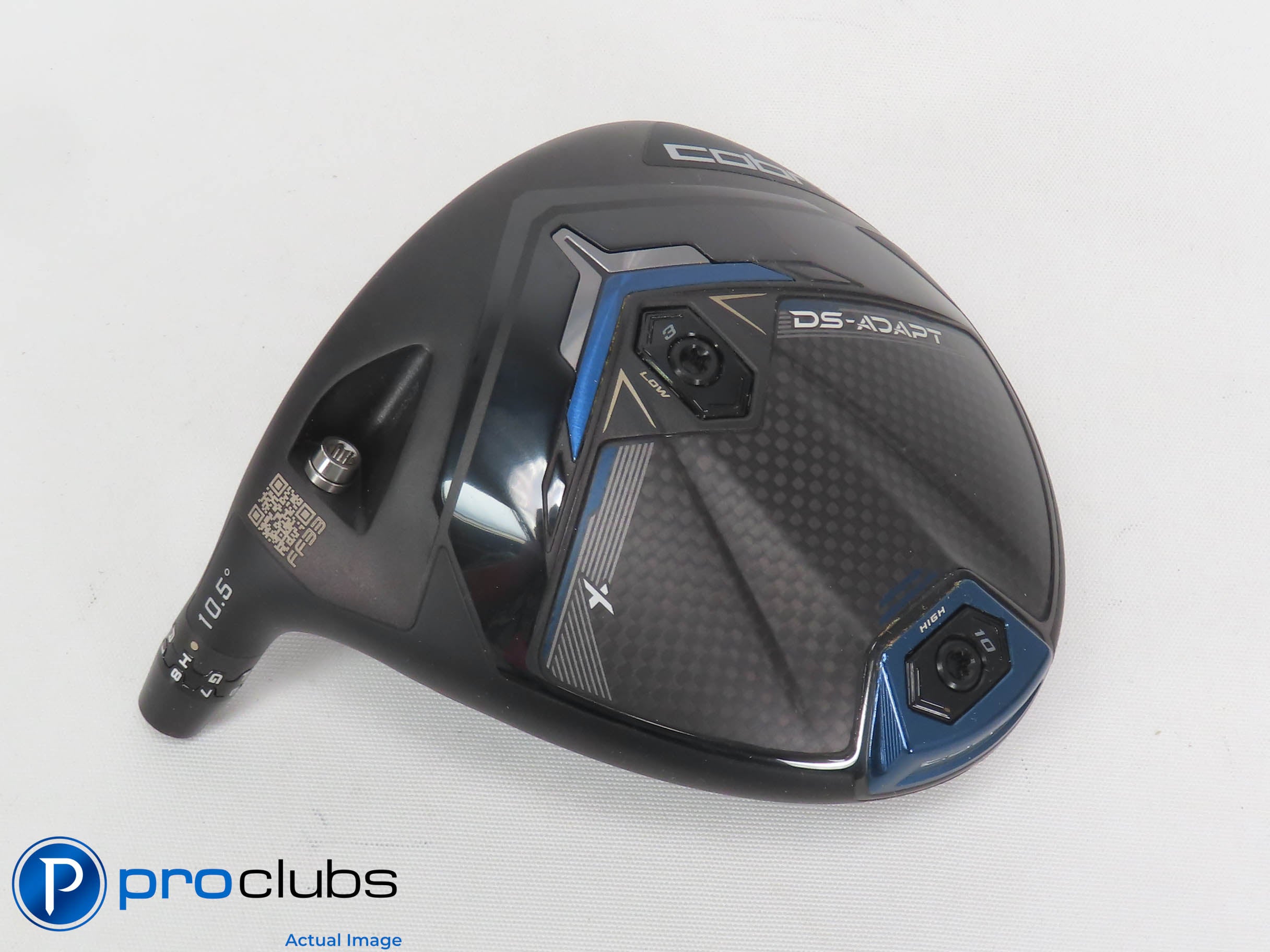 Nice Left Handed Cobra DS-ADAPT X 10.5* Driver HEAD ONLY w/Adapter 474202