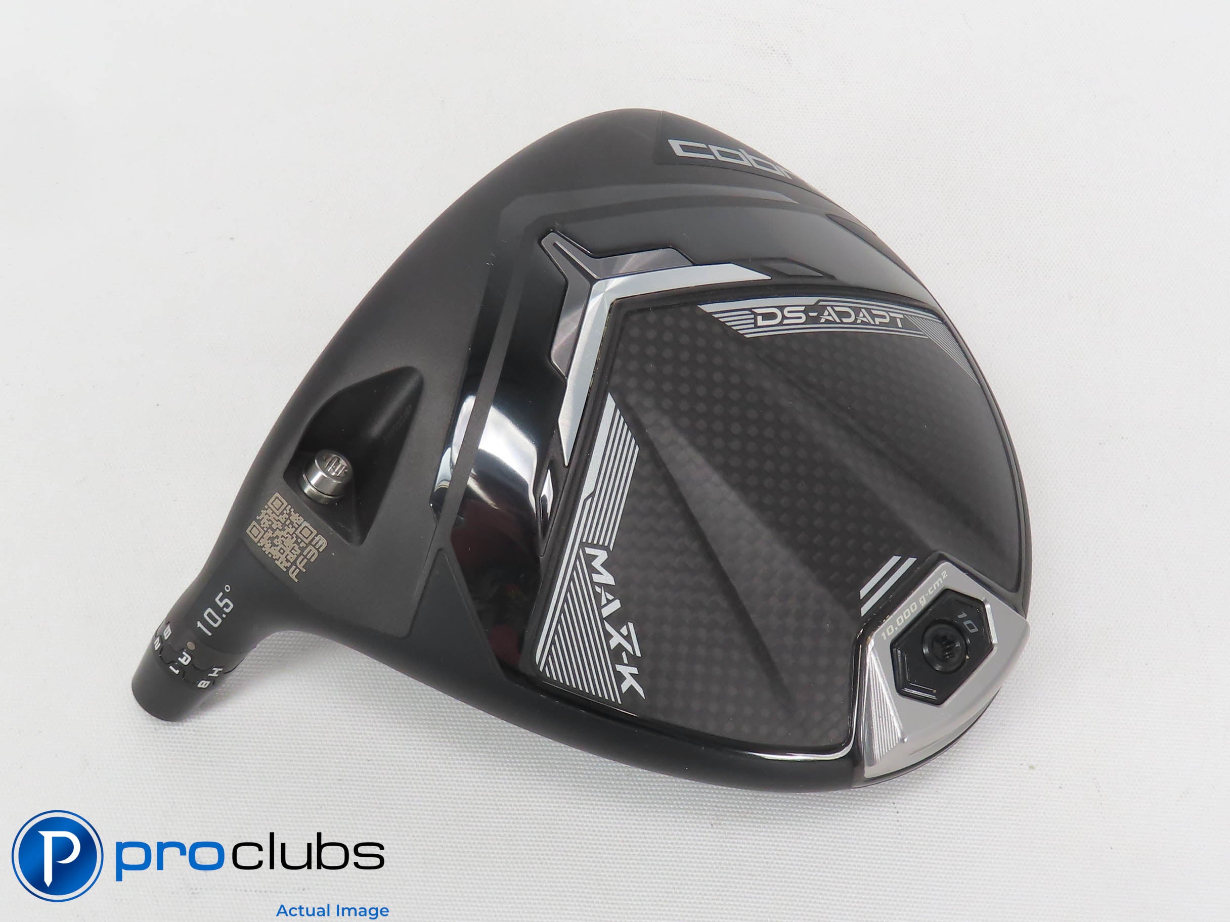 Nice Left Handed Cobra DS-ADAPT MAX-K 10.5* Driver HEAD ONLY w/Adapter 474199