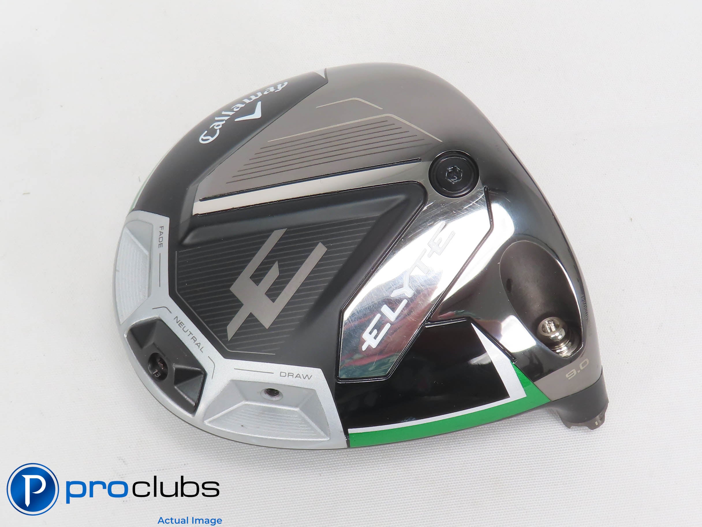 Nice Callaway ELYTE 9* Driver HEAD ONLY 474409