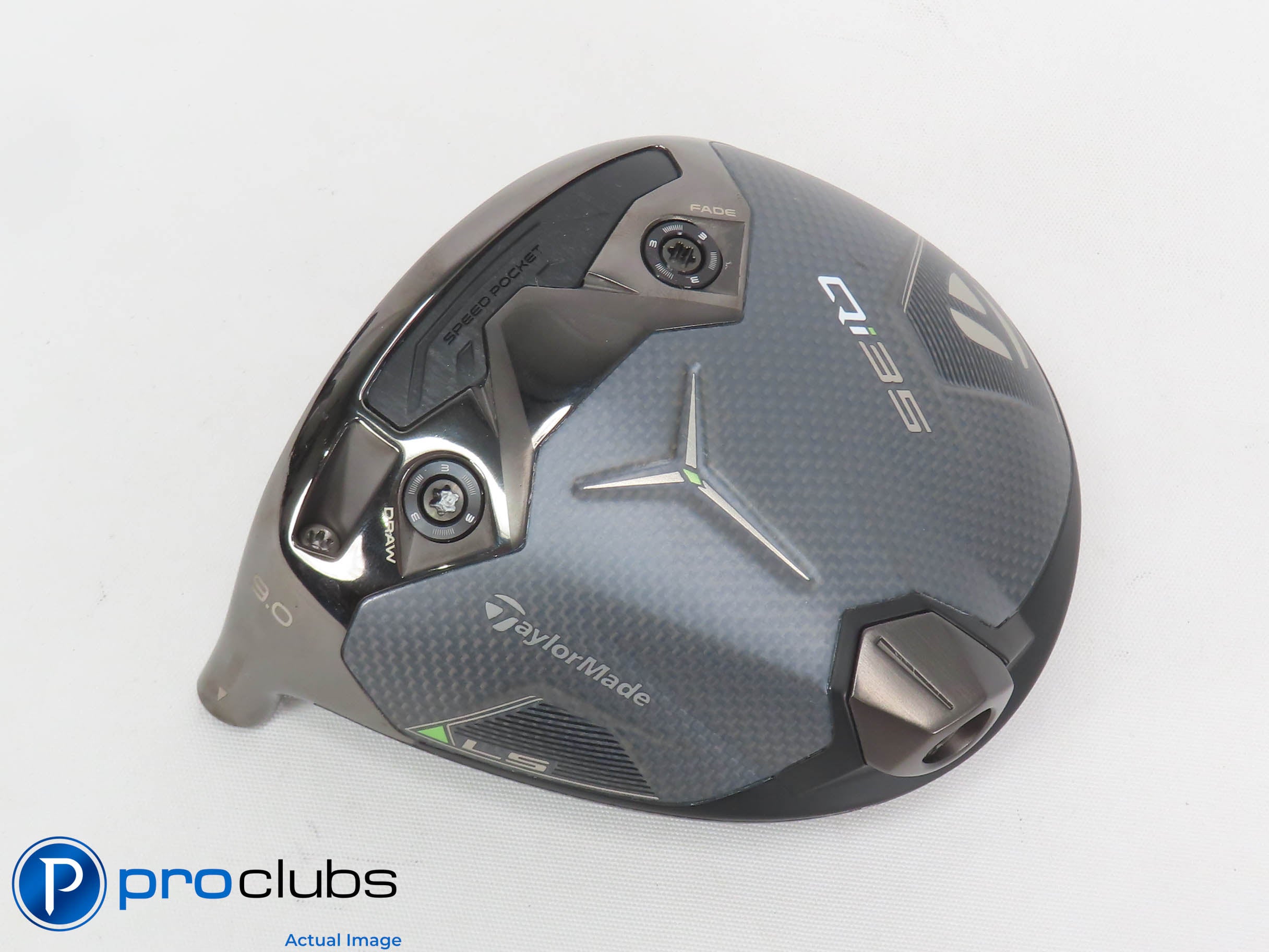 Nice Left Handed TaylorMade Qi35 LS 9* Driver HEAD ONLY 474425