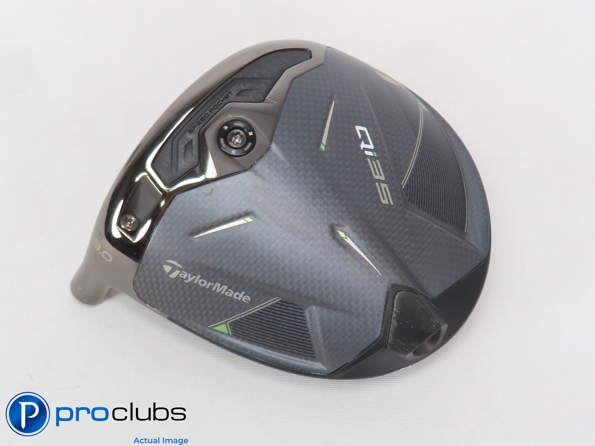 Nice Left Handed TaylorMade Qi35 9* Driver HEAD ONLY 474427