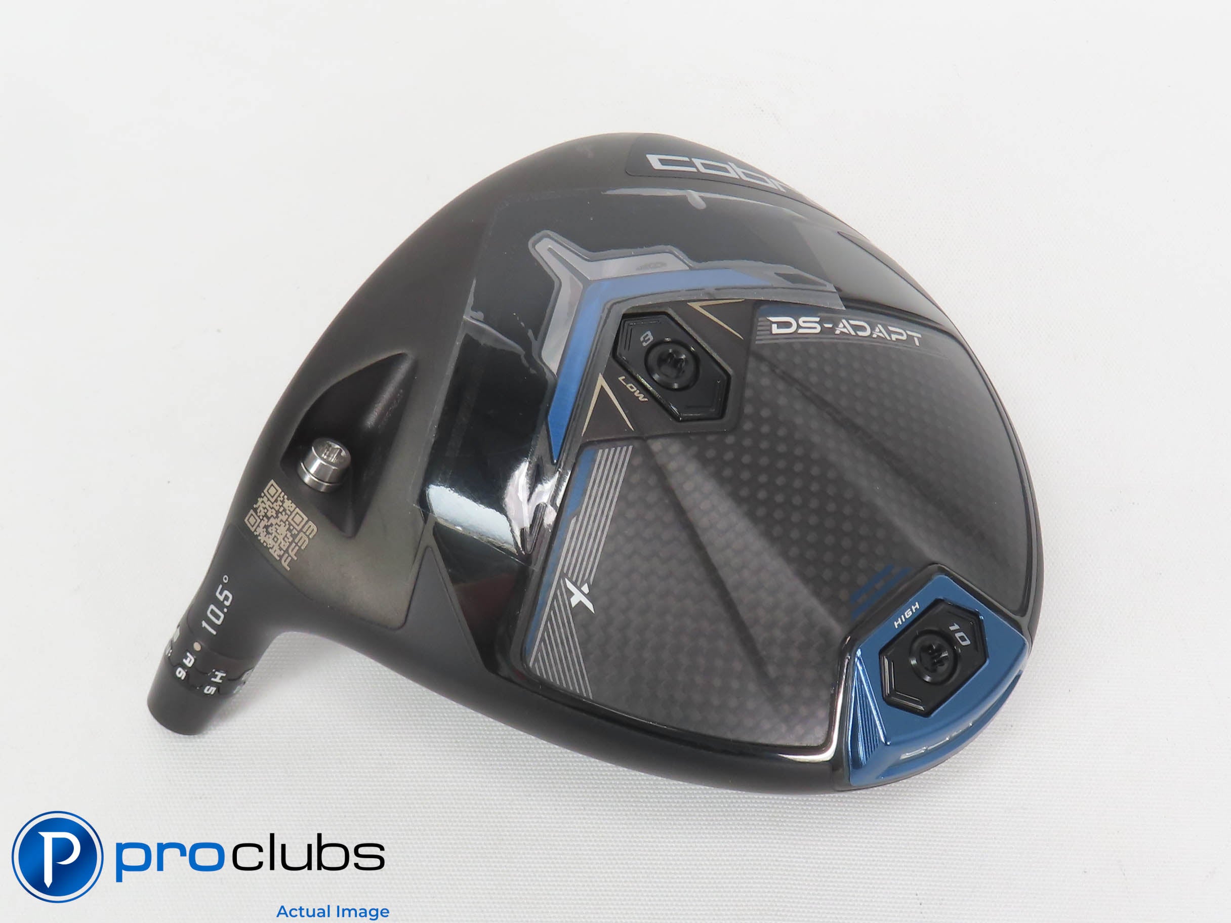 Nice Left Handed Cobra DS-ADAPT X 10.5* Driver HEAD ONLY w/Adapter 474496