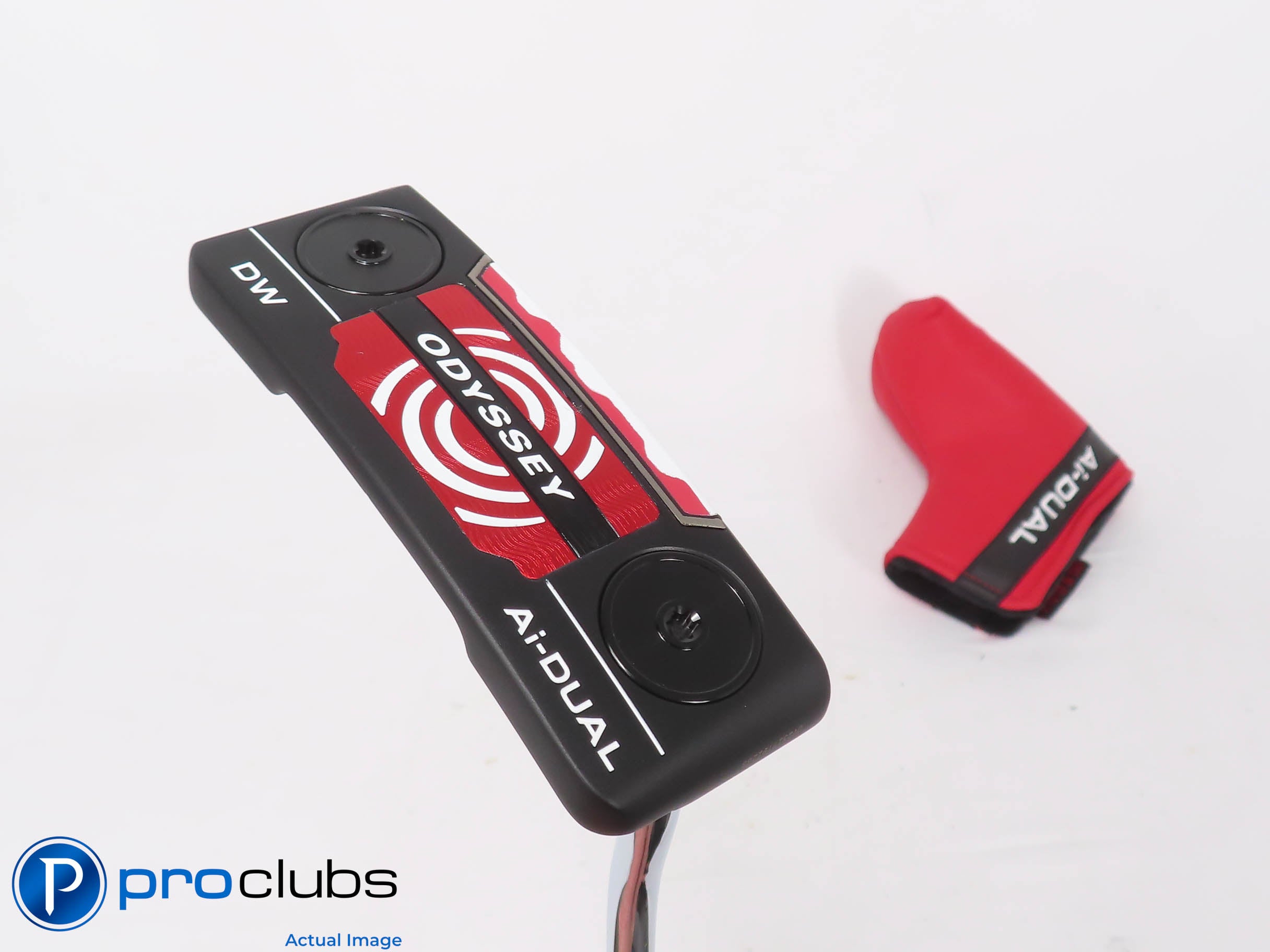 New! Odyssey Ai-Dual Double Wide 35" Putter w/ HC - 474818