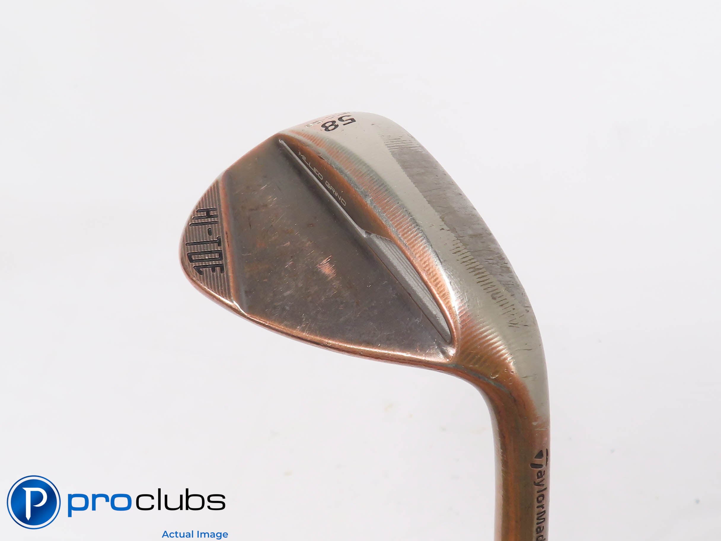 TaylorMade Milled Grind HI-TOE4 ATC-Grind 58*(8*) WEDGE - KBS 115 X-Flex 473292