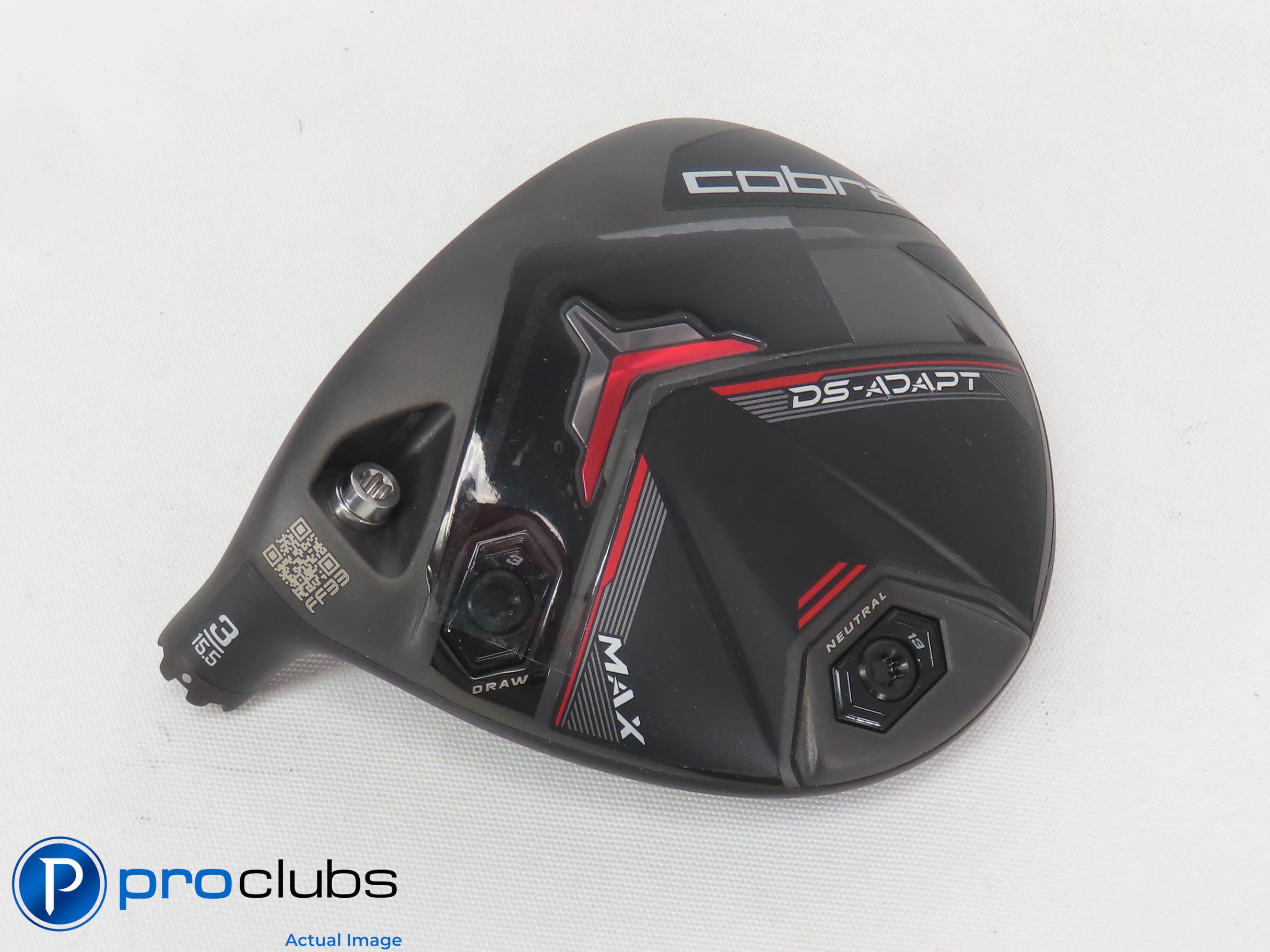 Excellent! Left Handed Cobra DS-Adapt MAX 15.5* 3 Wood - Head Only - L/H #474477
