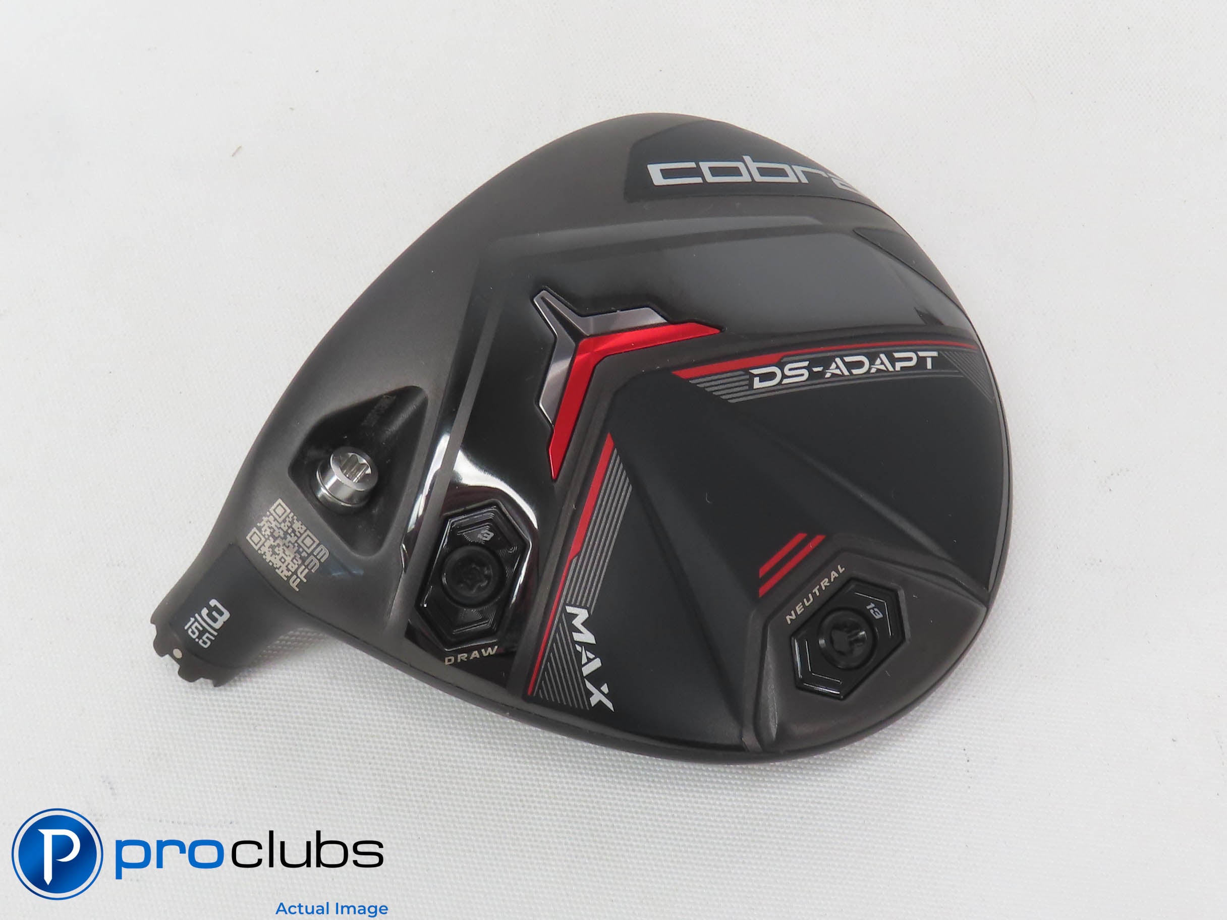 Excellent! Left Handed Cobra DS-Adapt MAX 15.5* 3 Wood - Head Only - L/H #473830