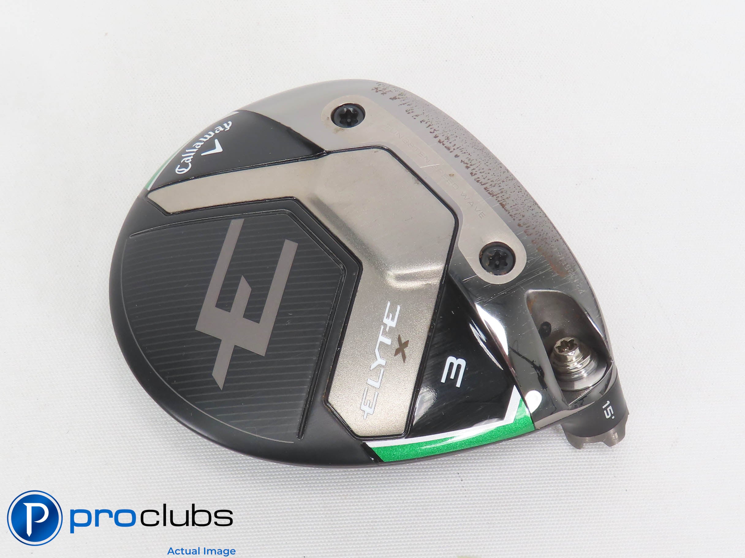 Callaway ELYTE X 15* 3 Wood - Head Only - R/H - 474073