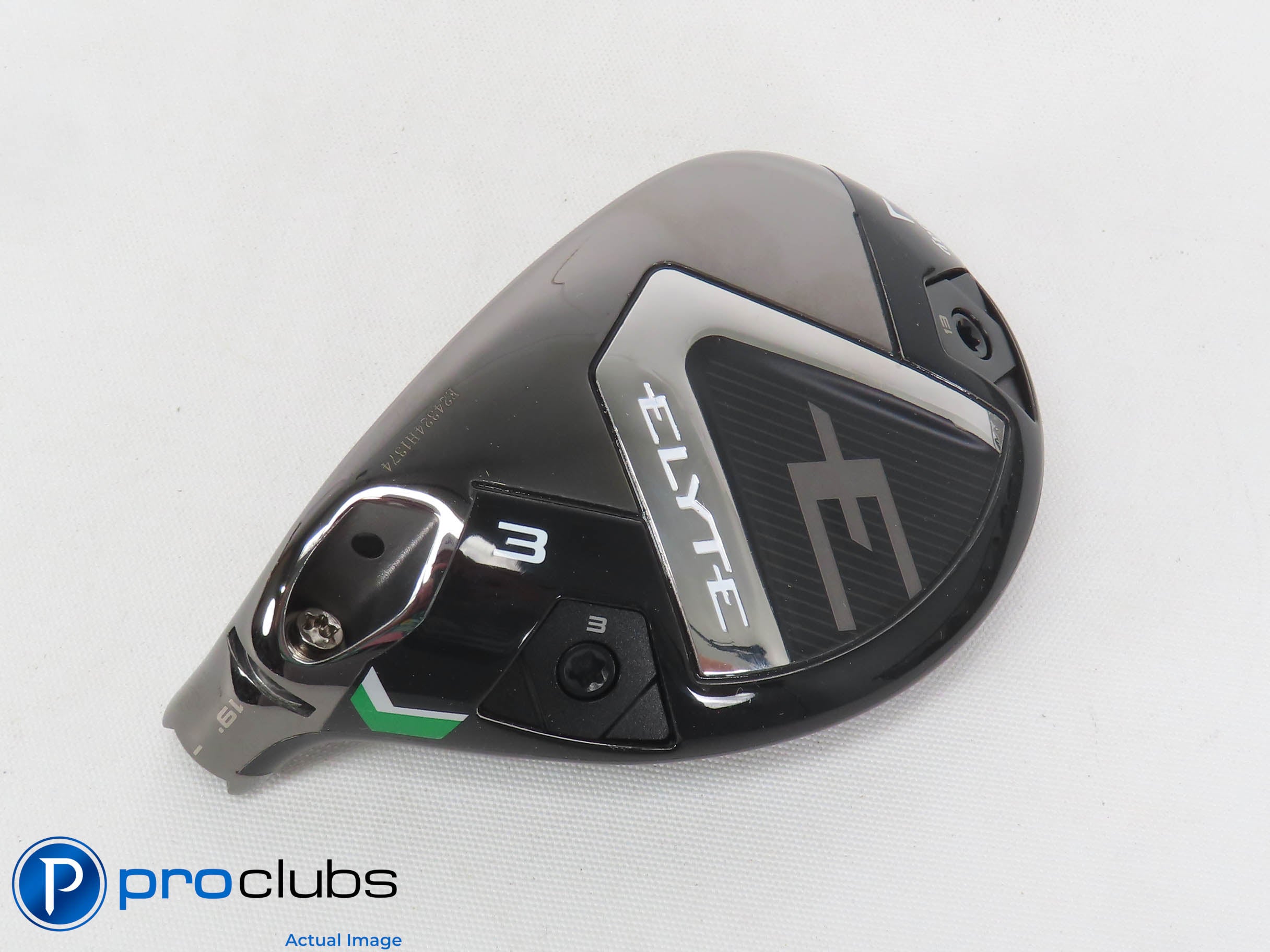 Excellent! Left Handed Callaway ELYTE 19* 3 Hybrid - Head Only - L/H - 474047