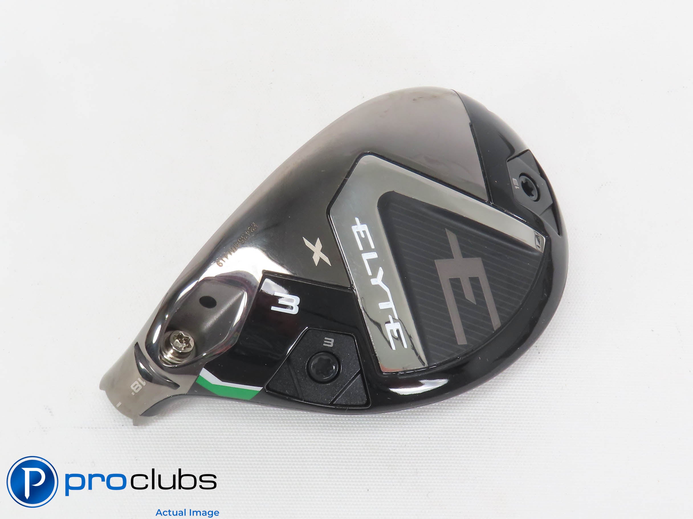 Excellent! Left Handed Callaway ELYTE X 18* 3 Hybrid - Head Only - L/H - 472682