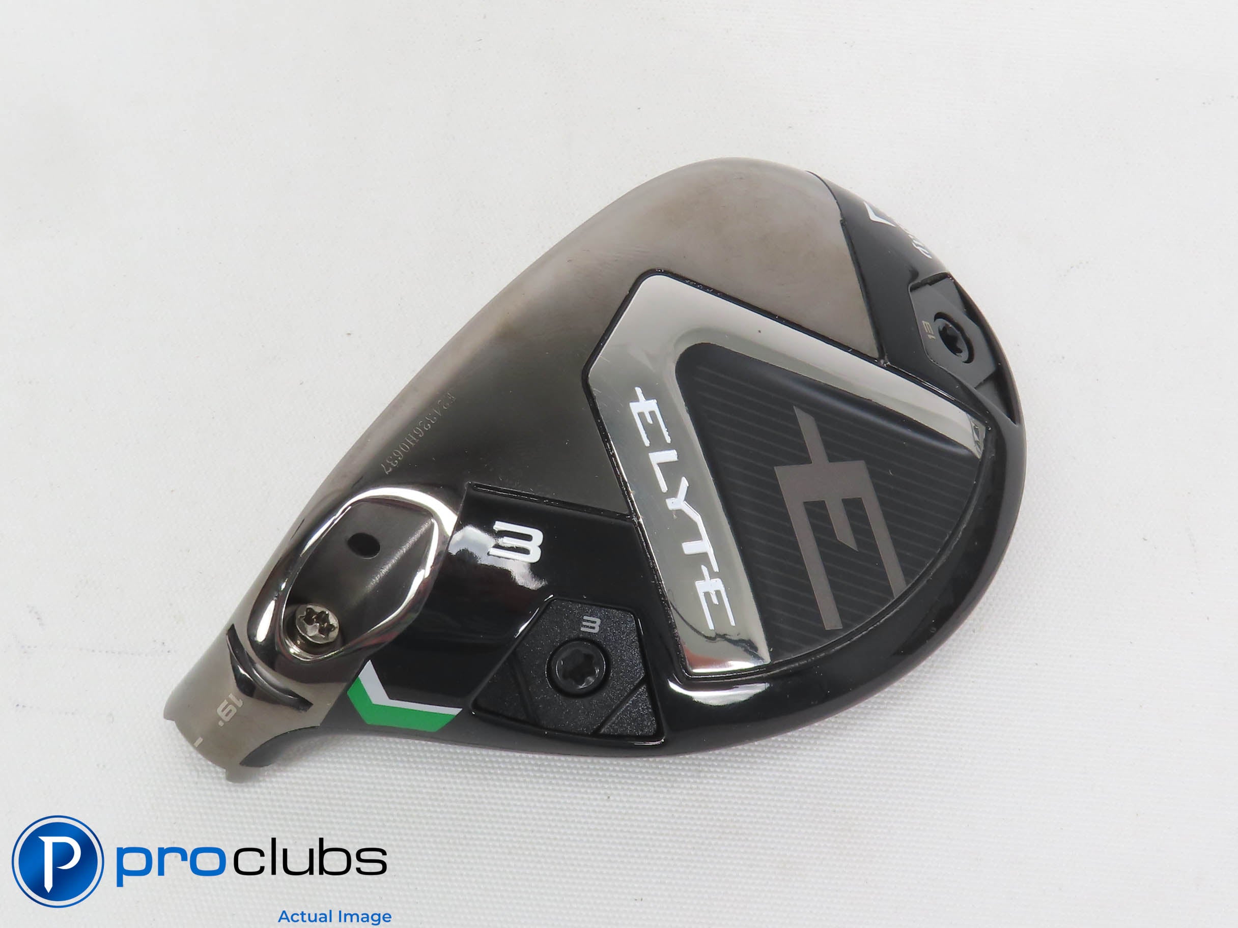 Excellent! Left Handed Callaway ELYTE 19* 3 Hybrid - Head Only - L/H - 474041