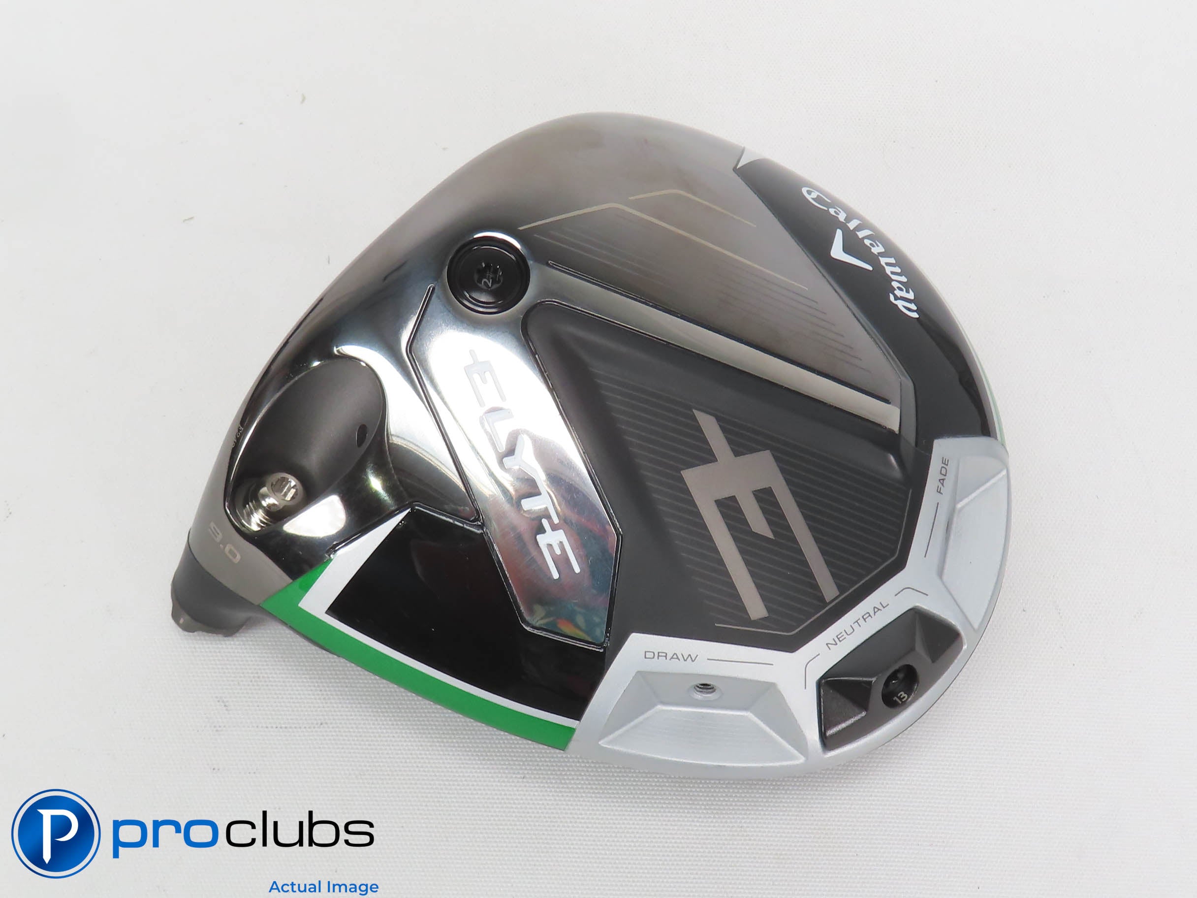 Excellent! Left Handed Callaway ELYTE 9* Driver - Head Only - L/H - 474833