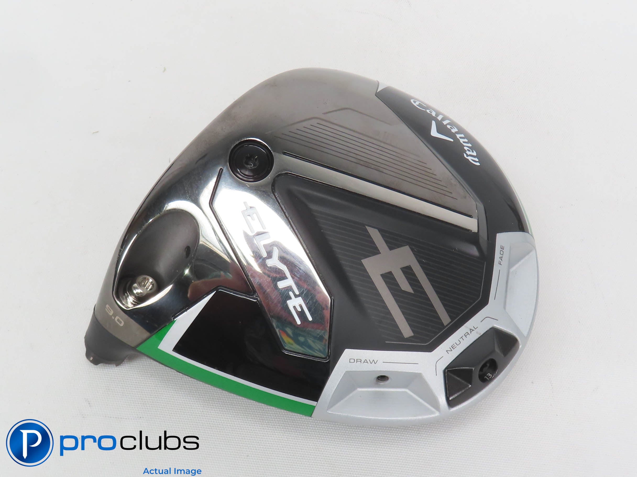 Nice! Left Handed Callaway ELYTE 9* Driver - Head Only - L/H - 472806