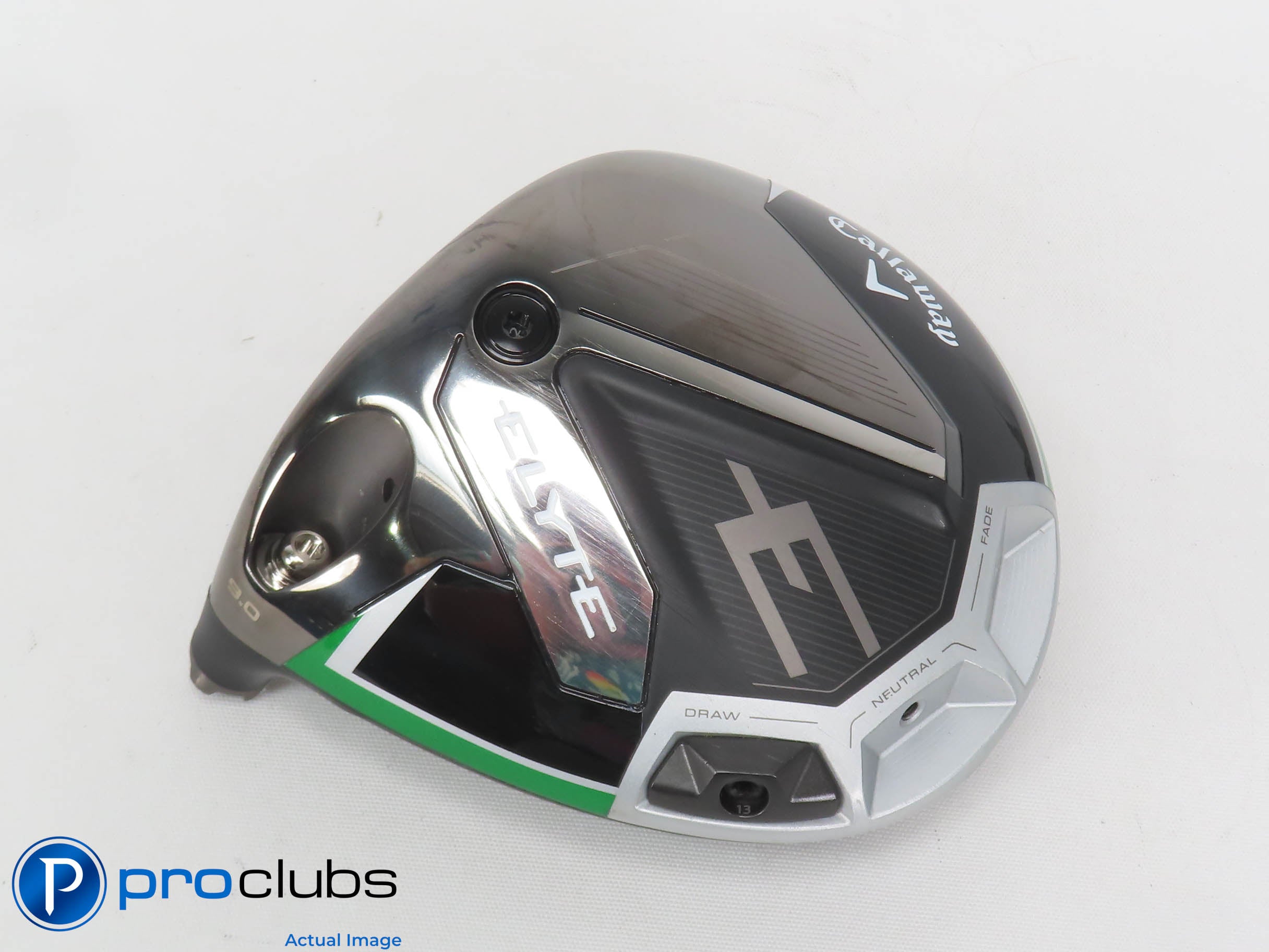 Nice! Left Handed Callaway ELYTE 9* Driver - Head Only - L/H - 474396