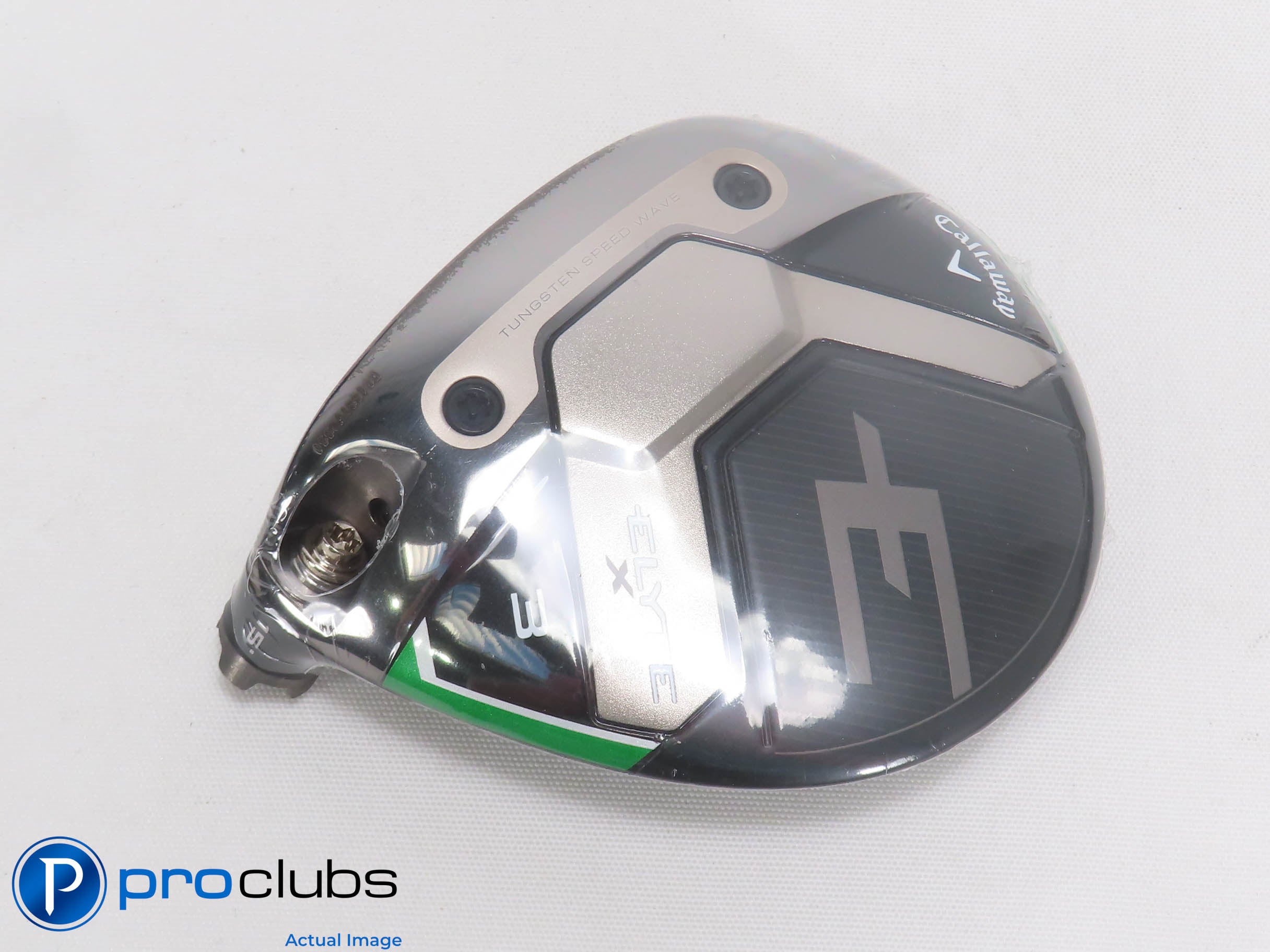 New! Left Handed Callaway ELYTE X 15* 3 Wood - Head Only - 474710