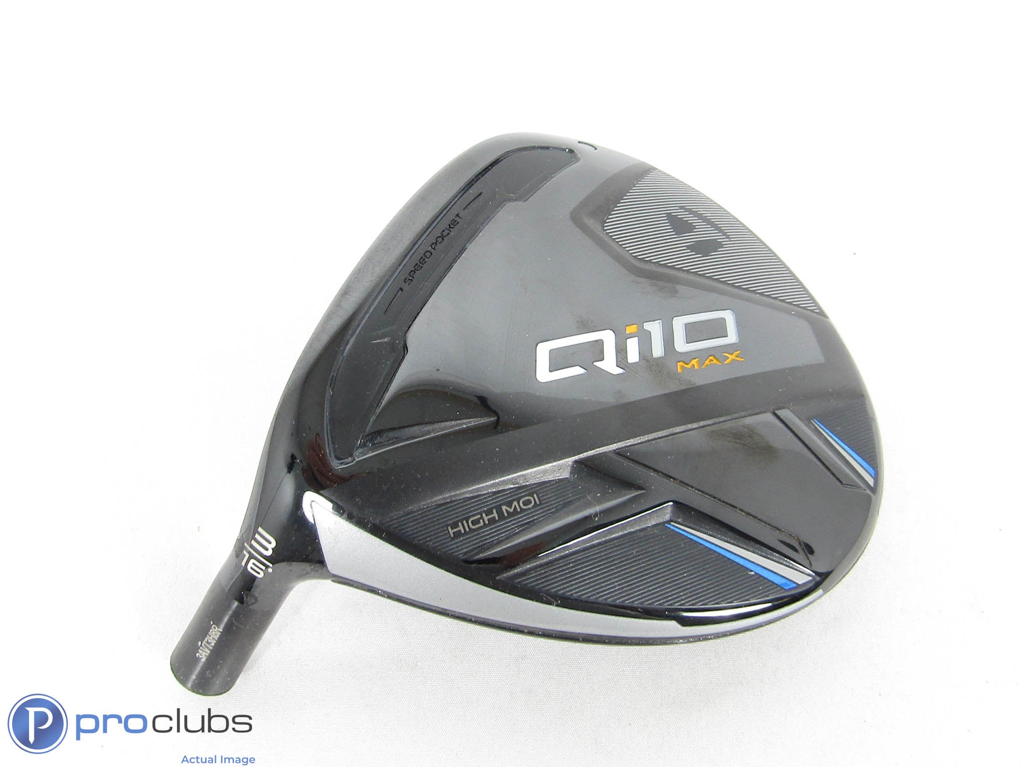 Left Handed! TaylorMade Qi10 MAX 16* 3 Wood - Head Only - 433481