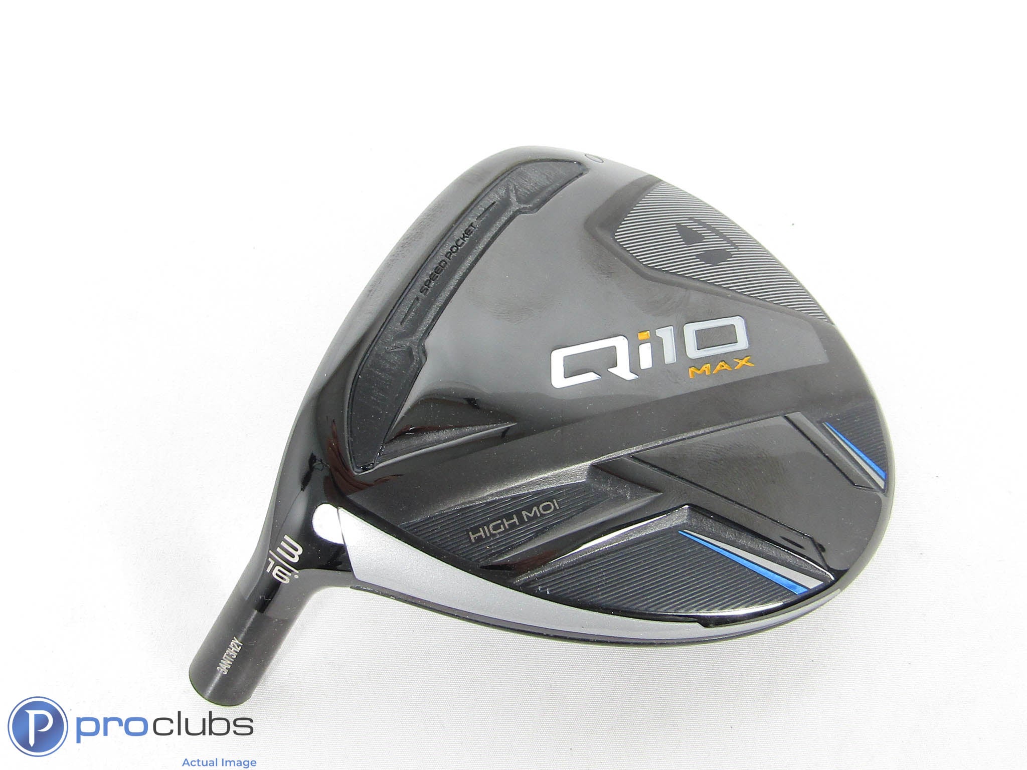 Left Handed! TaylorMade Qi10 MAX 16* 3 Wood - Head Only - 433484