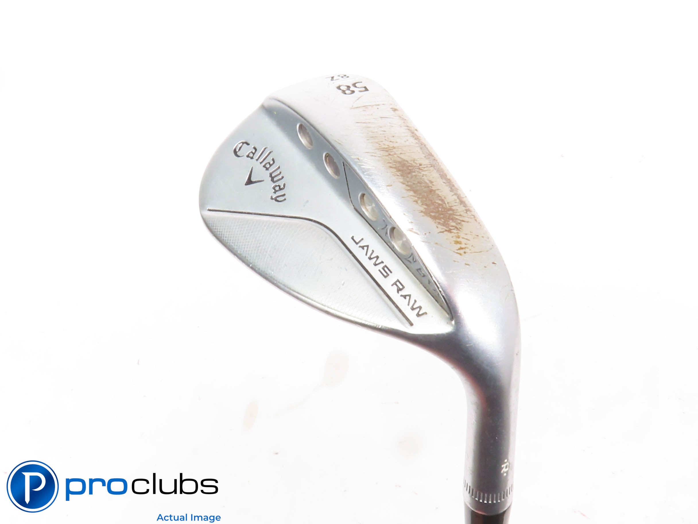 Callaway JAWS RAW 58*(8*) Wedge Z-Grind - DG Tour Issue X100 Extra Stiff #435692