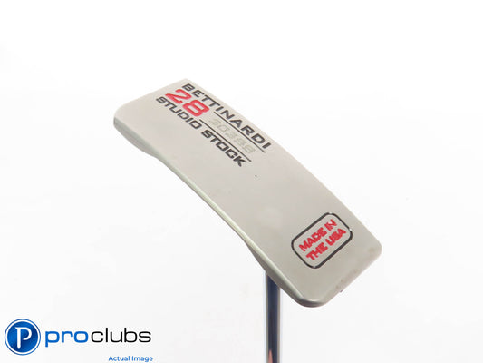 Excellent! Bettinardi Studio Stock 28 303SS 34" Center Shaft Putter - 432440