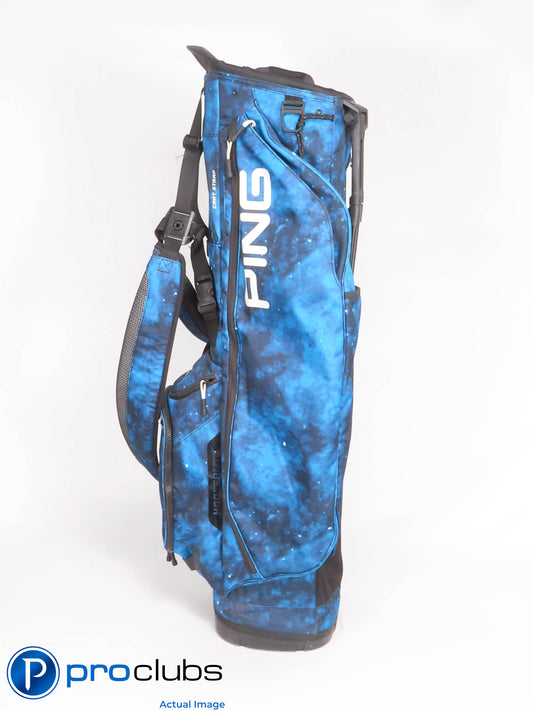 PING Hoofer Carry / Stand Golf Bag w/Rainhood - Blue 432041