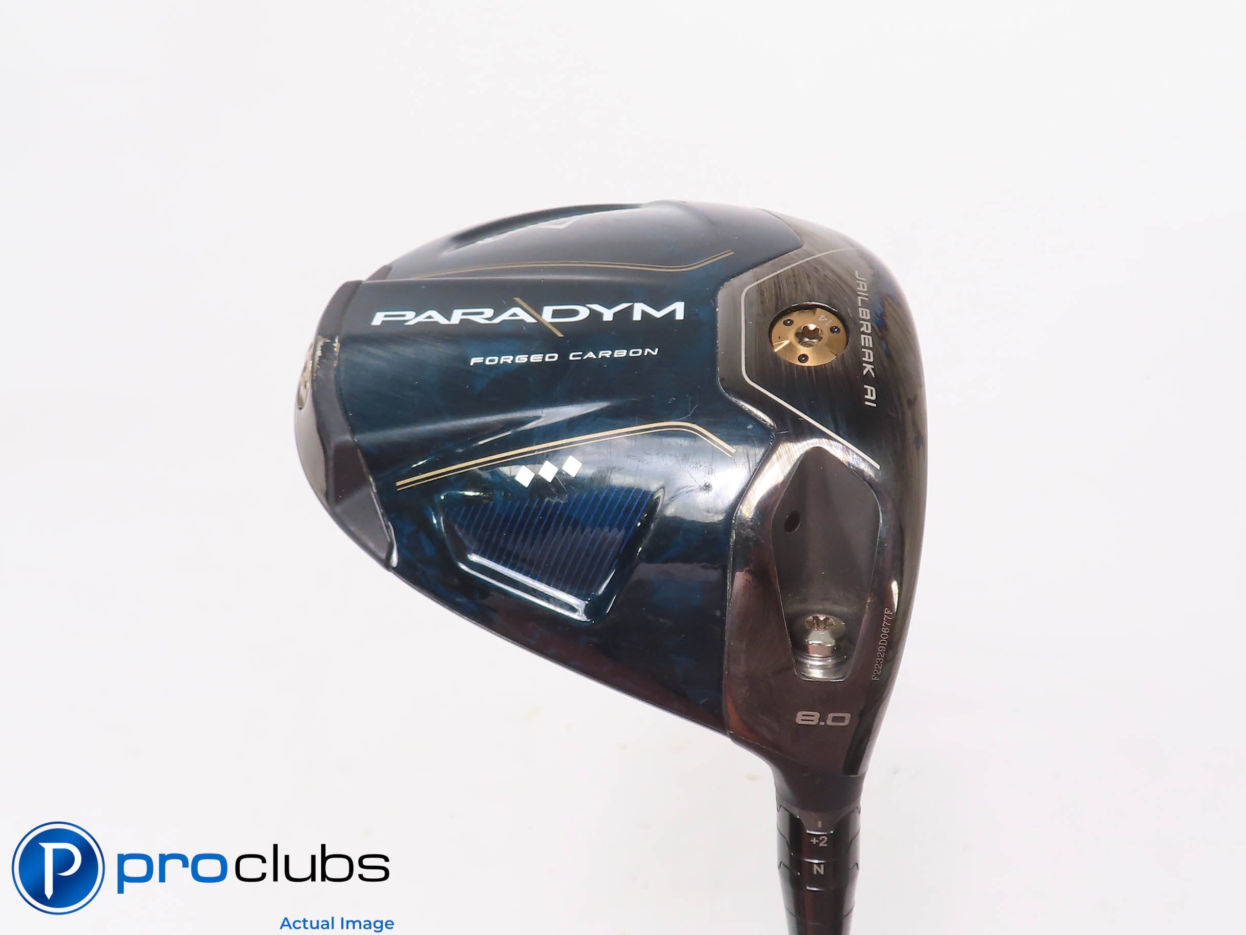 Callaway PARADYM Triple Diamond 8* Driver - HZRDUS Gen4 Silver 50 Regular 474774