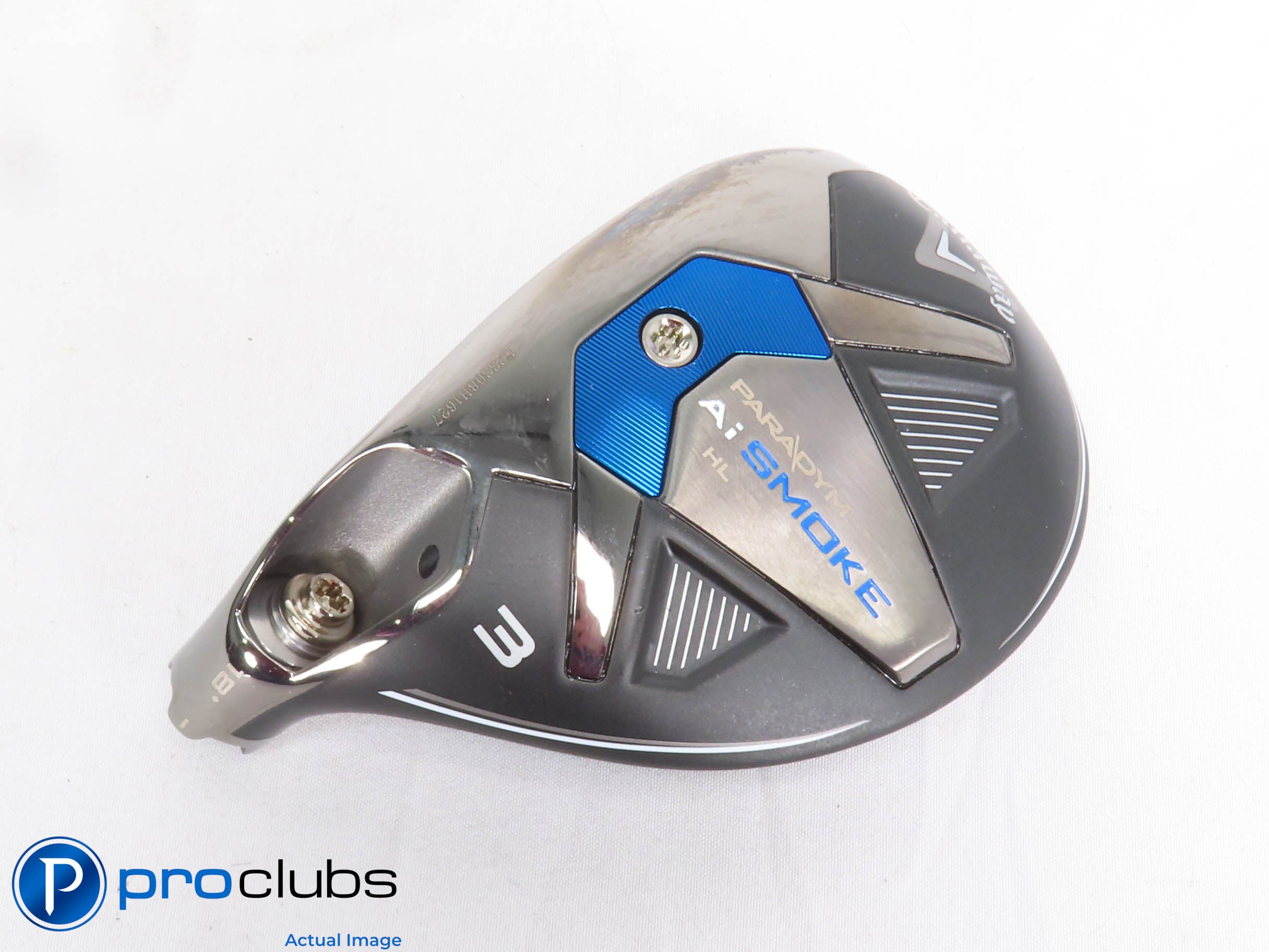 Excellent Left Hand Callaway PARADYM Ai Smoke HL 18* 3 Hybrid - Head Only 433220