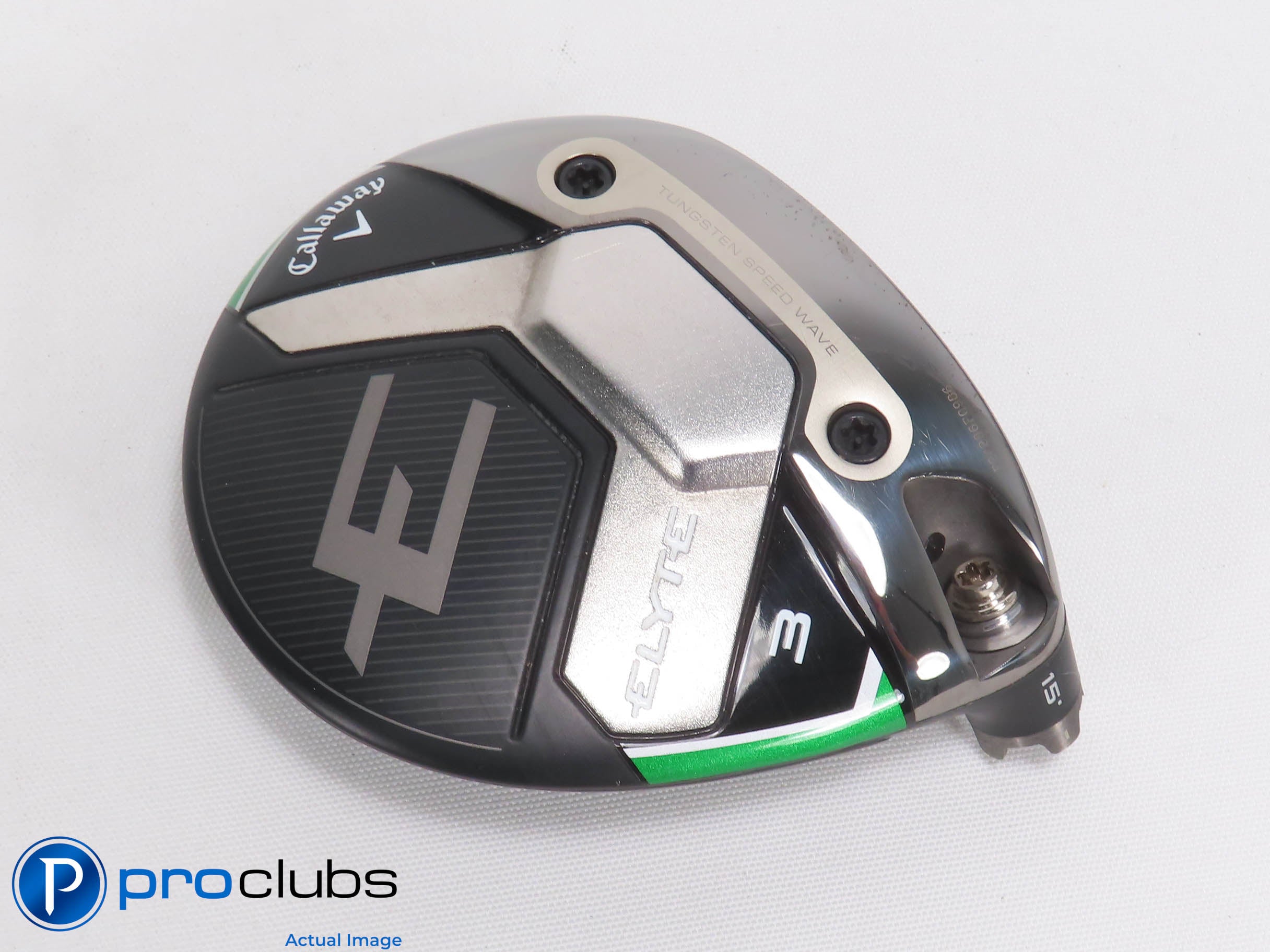 Nice! Callaway ELYTE 15* 3 Wood - Head Only - 474877